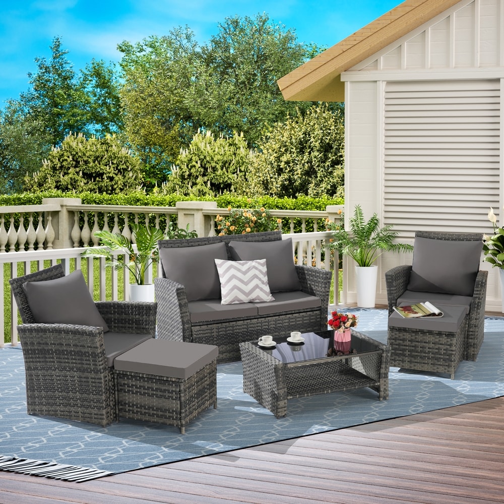 SANSTAR LRS-WS103LY Patio-Conversation-Sets - View #4
