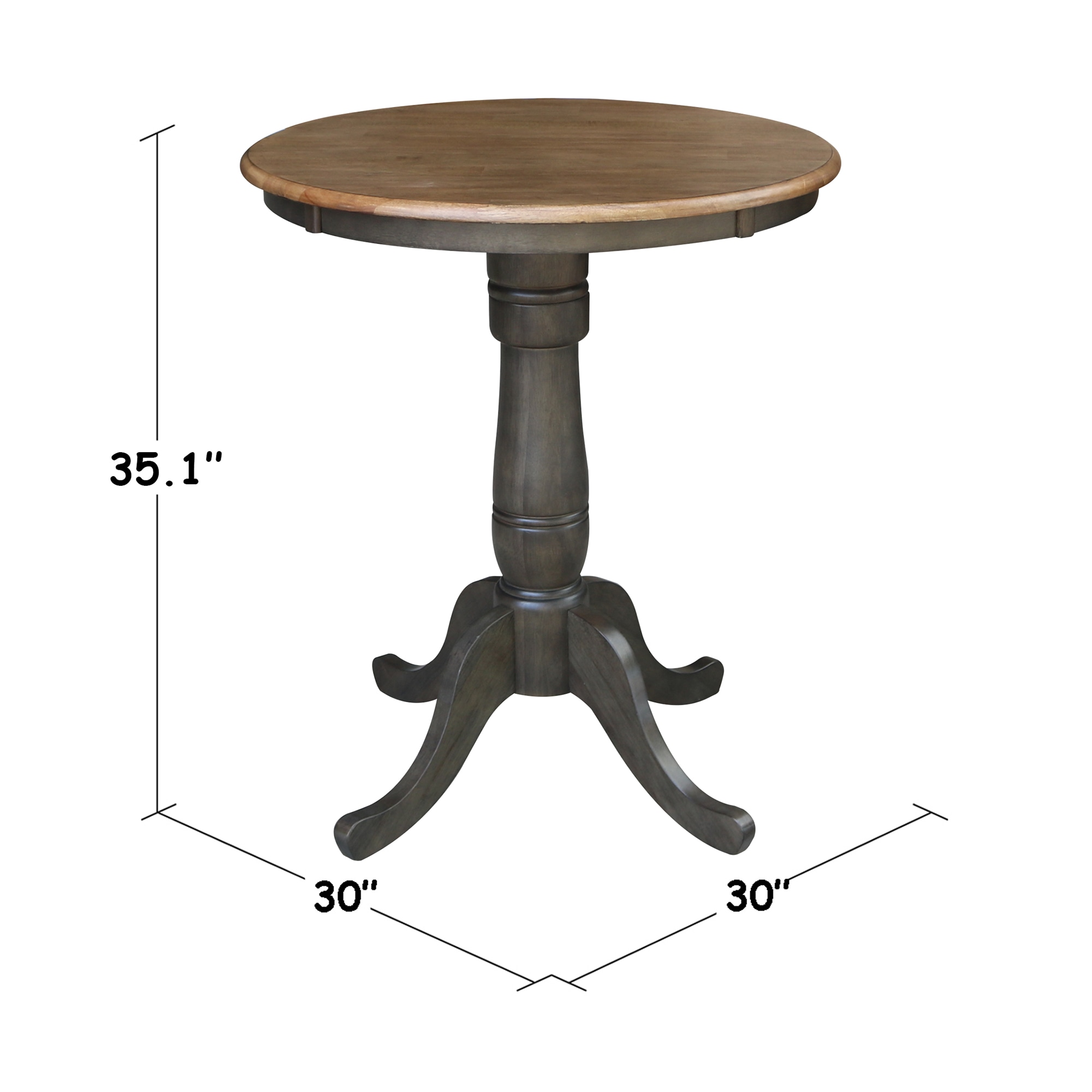 International Concepts K45-30RT-6B Dining-Tables - View #4