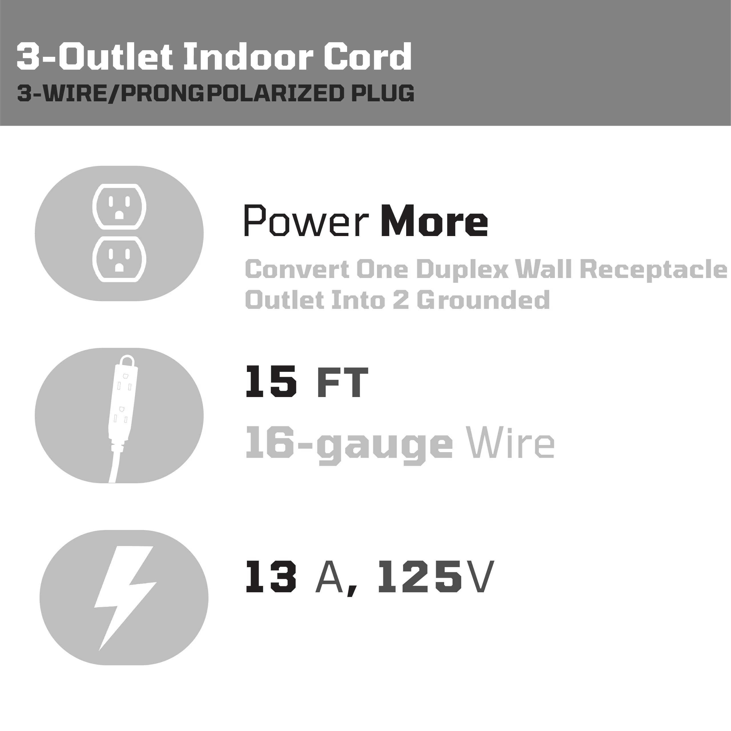 Utilitech 0102 Electrical-Extension-Cords - View #3