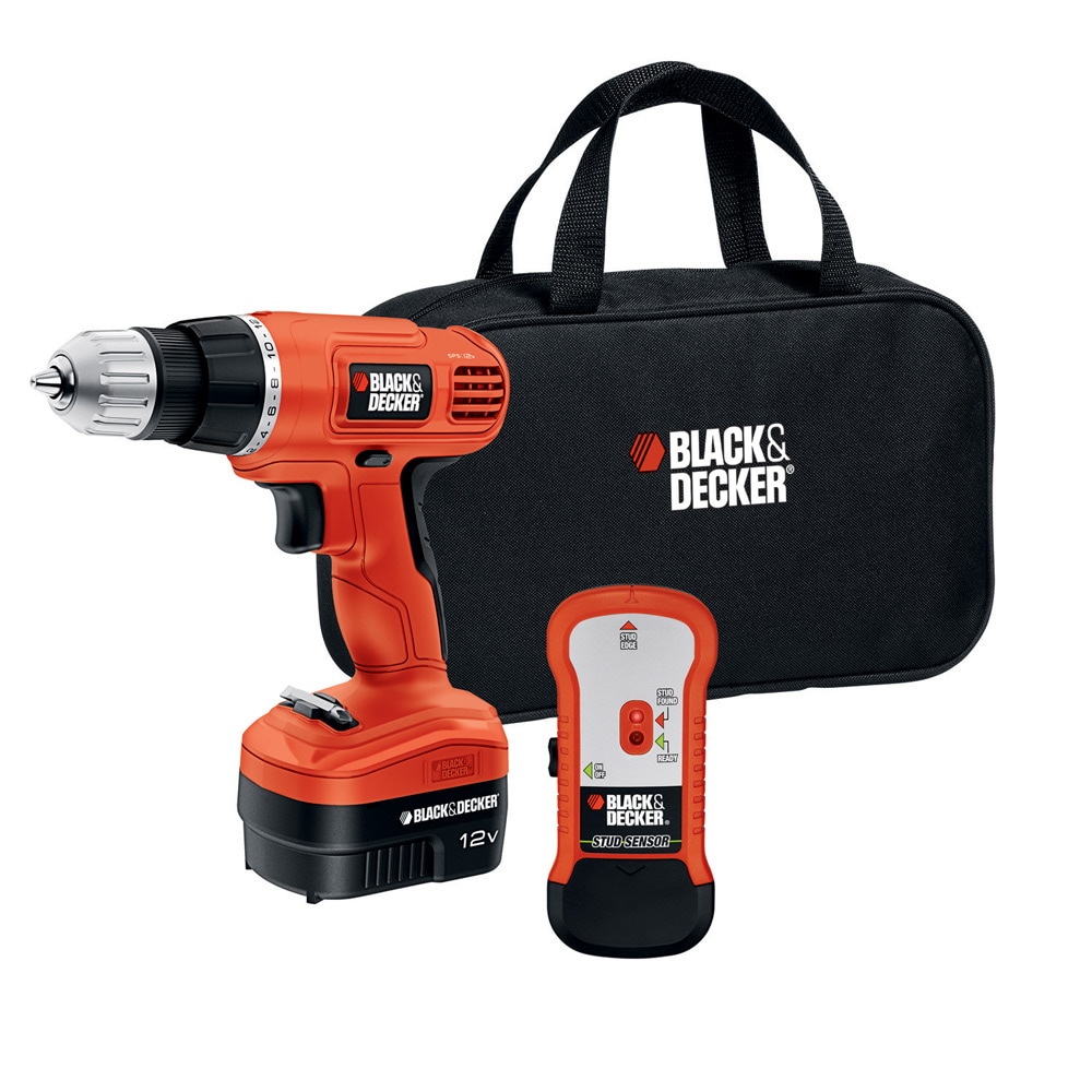 BLACK & DECKER 14.4-volt 3/8-in Drill (Charger Included and Soft Bag  included) at