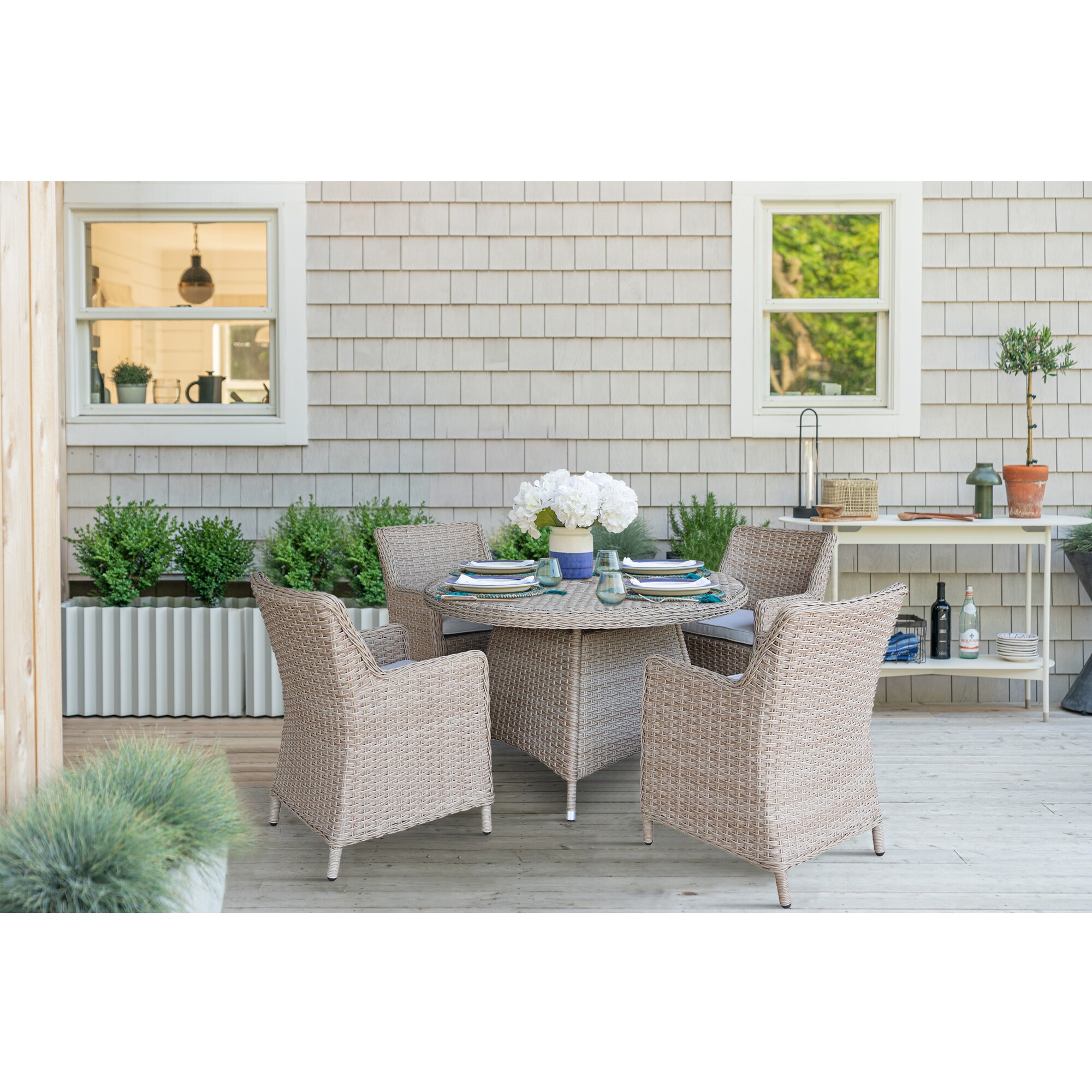 International Concepts KODT-448R-400-4 Patio-Dining-Sets - View #2