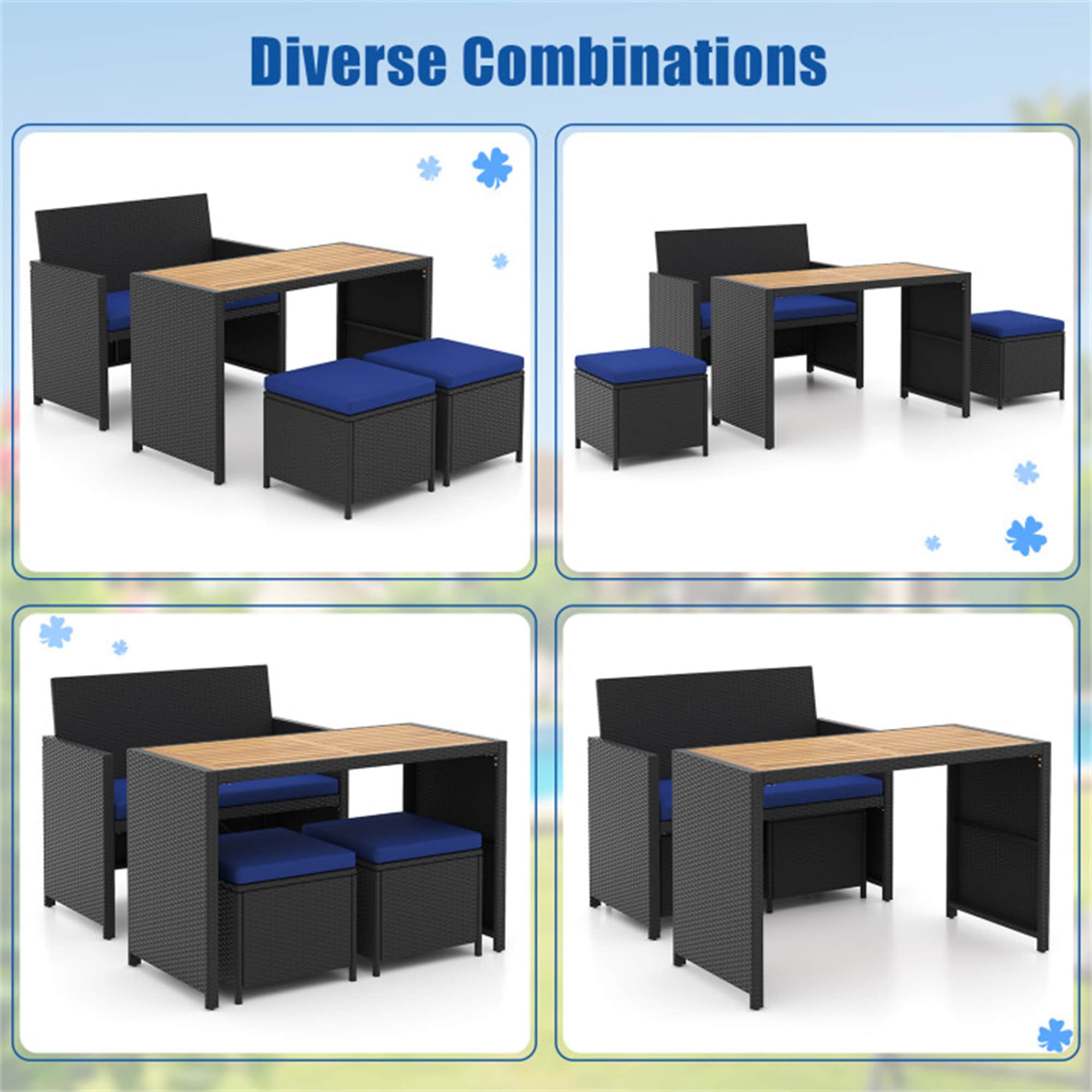 BABOOM BOM-70979NY-CO Patio-Dining-Sets - View #10
