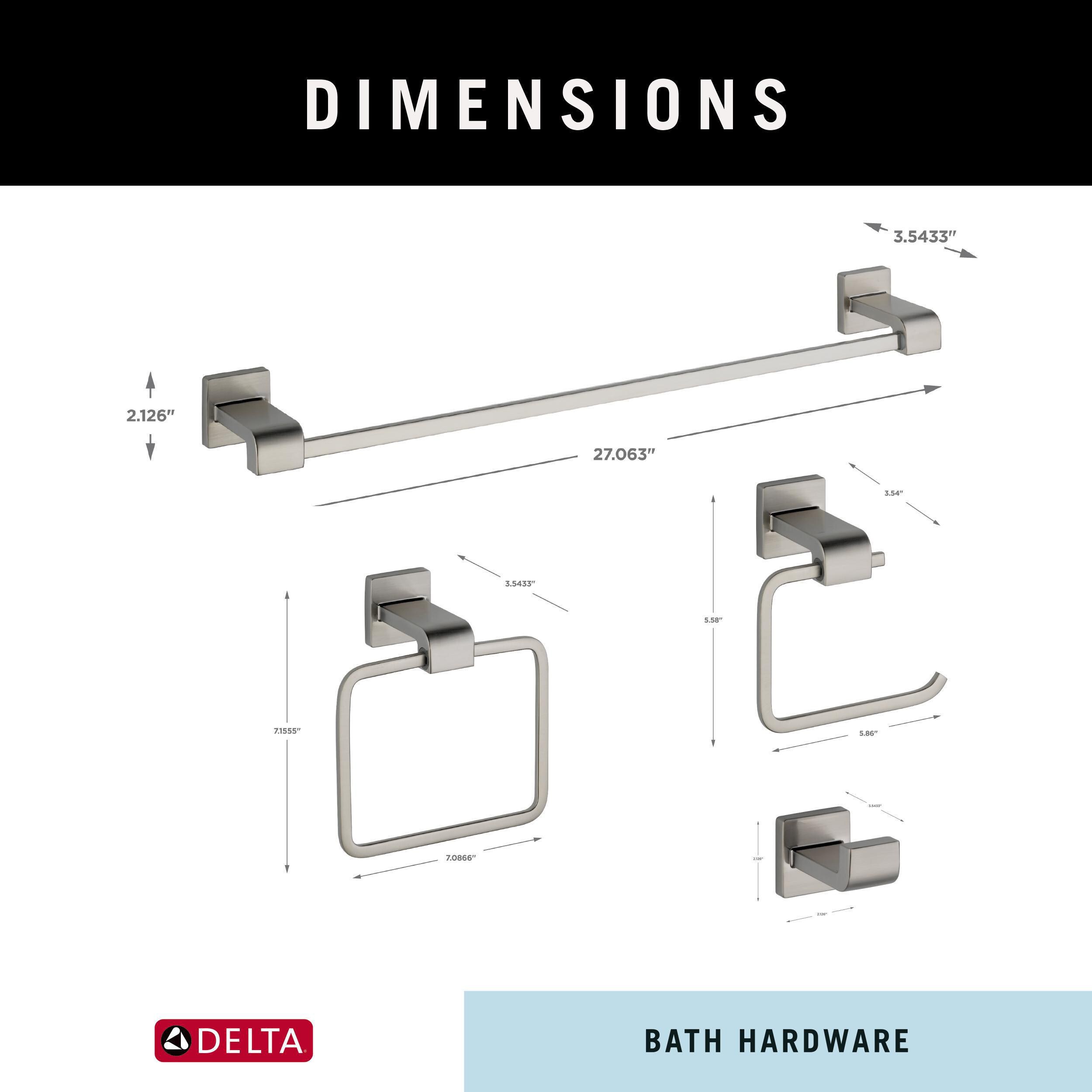 Delta ARA64-SS-VK Decorative-Bath-Hardware-Kits - View #5