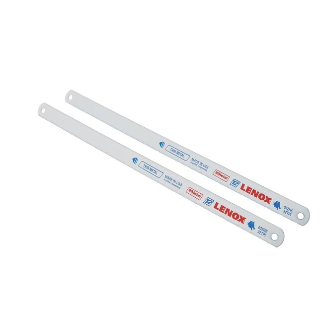 LENOX 10-in Bi-Metal Medium Cut Hacksaw Blade Set LENOX 10-in Bi-Metal Medium Cut Hacksaw Blade Set