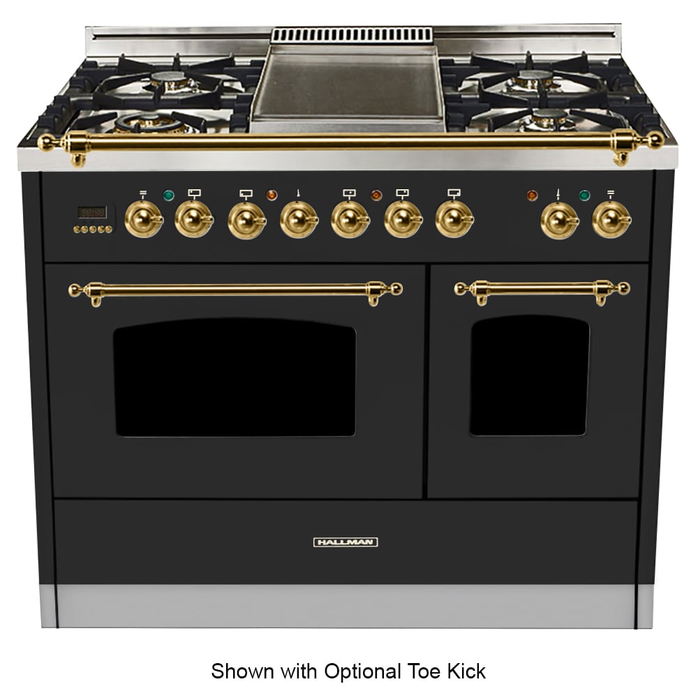 Hallman HDFR40BSMG Double-Dual-Fuel-Ranges - View #4