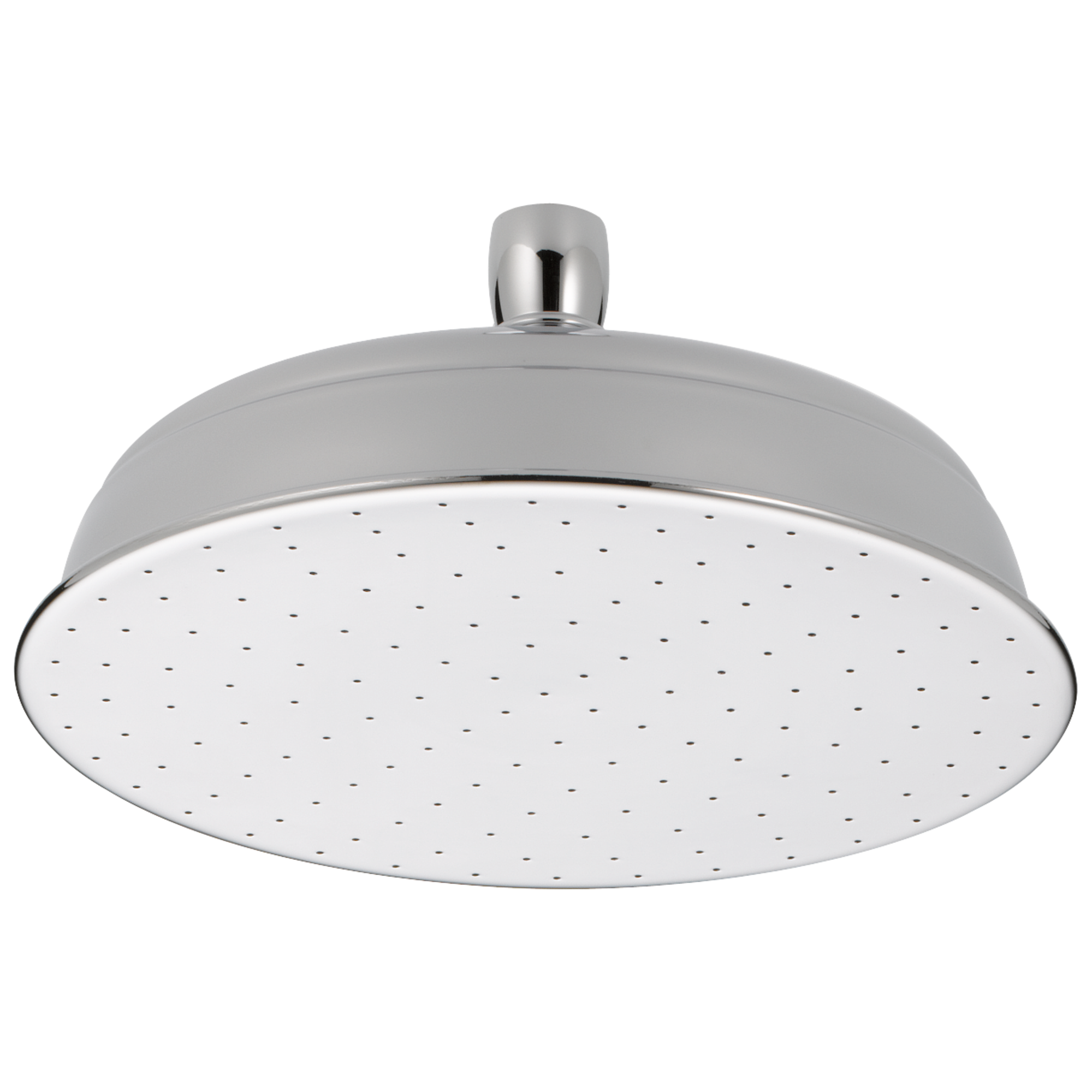 Delta 52682 Universal Showering Components 1.0 -Spray Chrome 8.5-in Round Fixed High Pressure Rain Shower Head 2.5 GPM