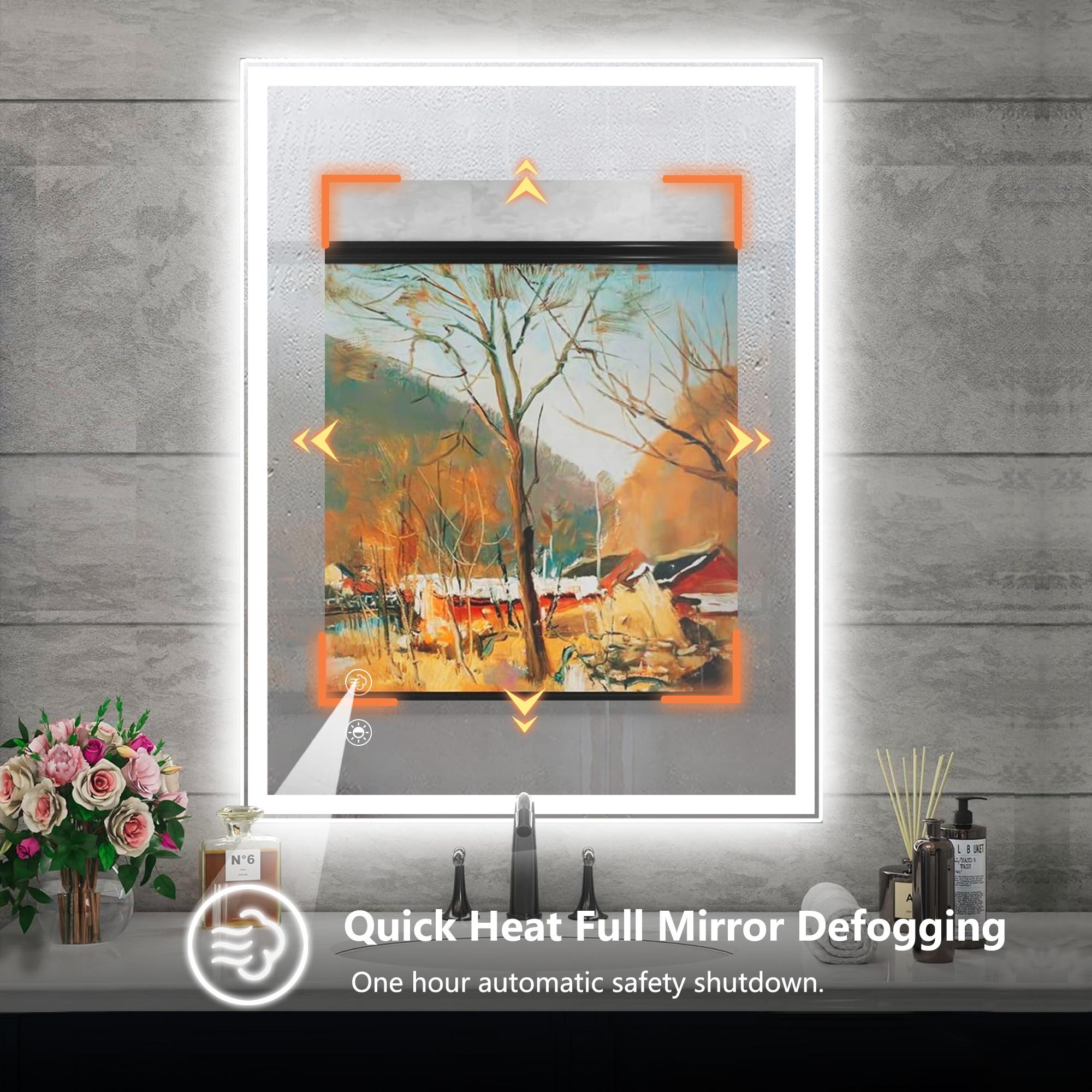 Bayfeve BF-22530-MIR Framed-Bath-Mirrors - View #5