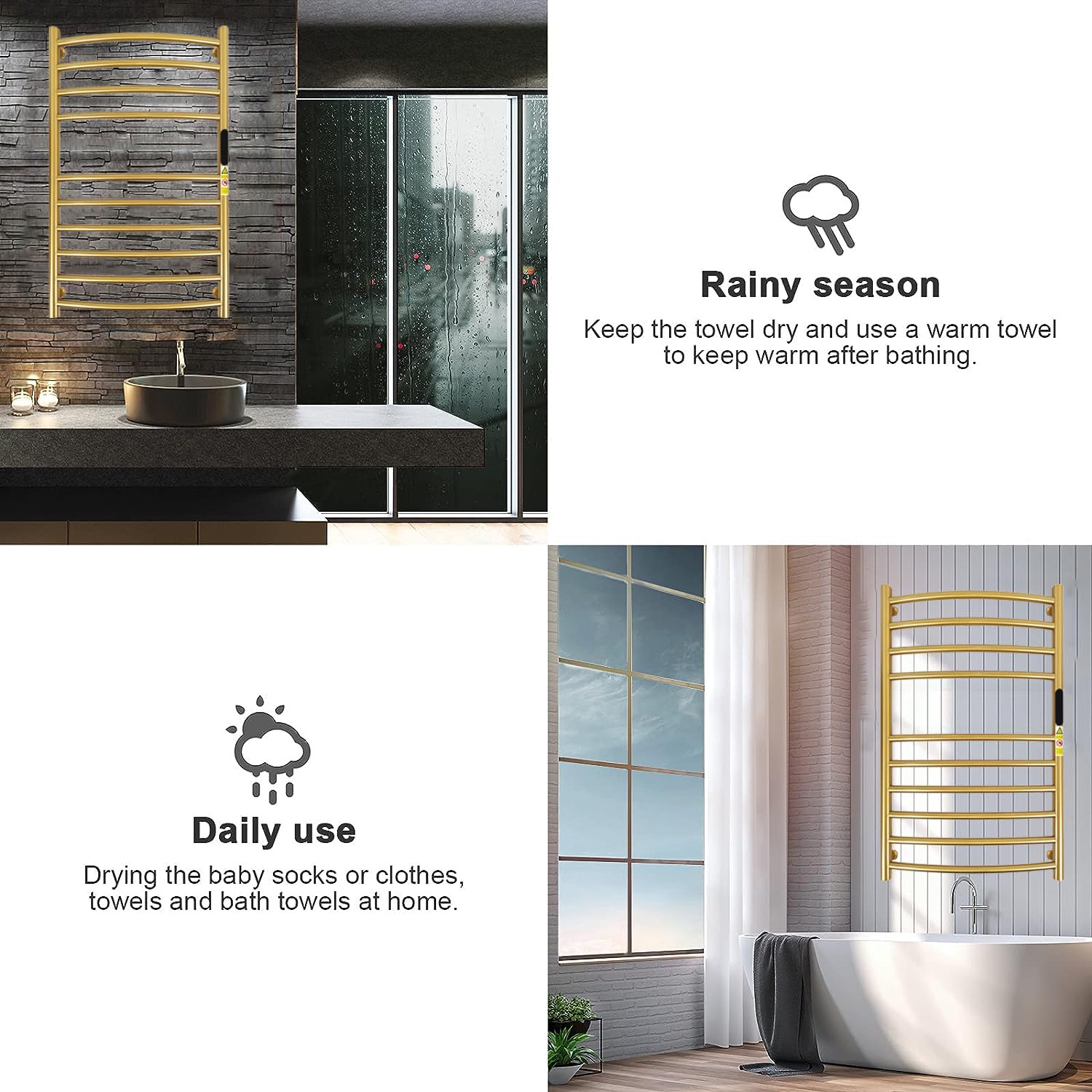 Aoibox LABY45B7 Towel-Warmers - View #7