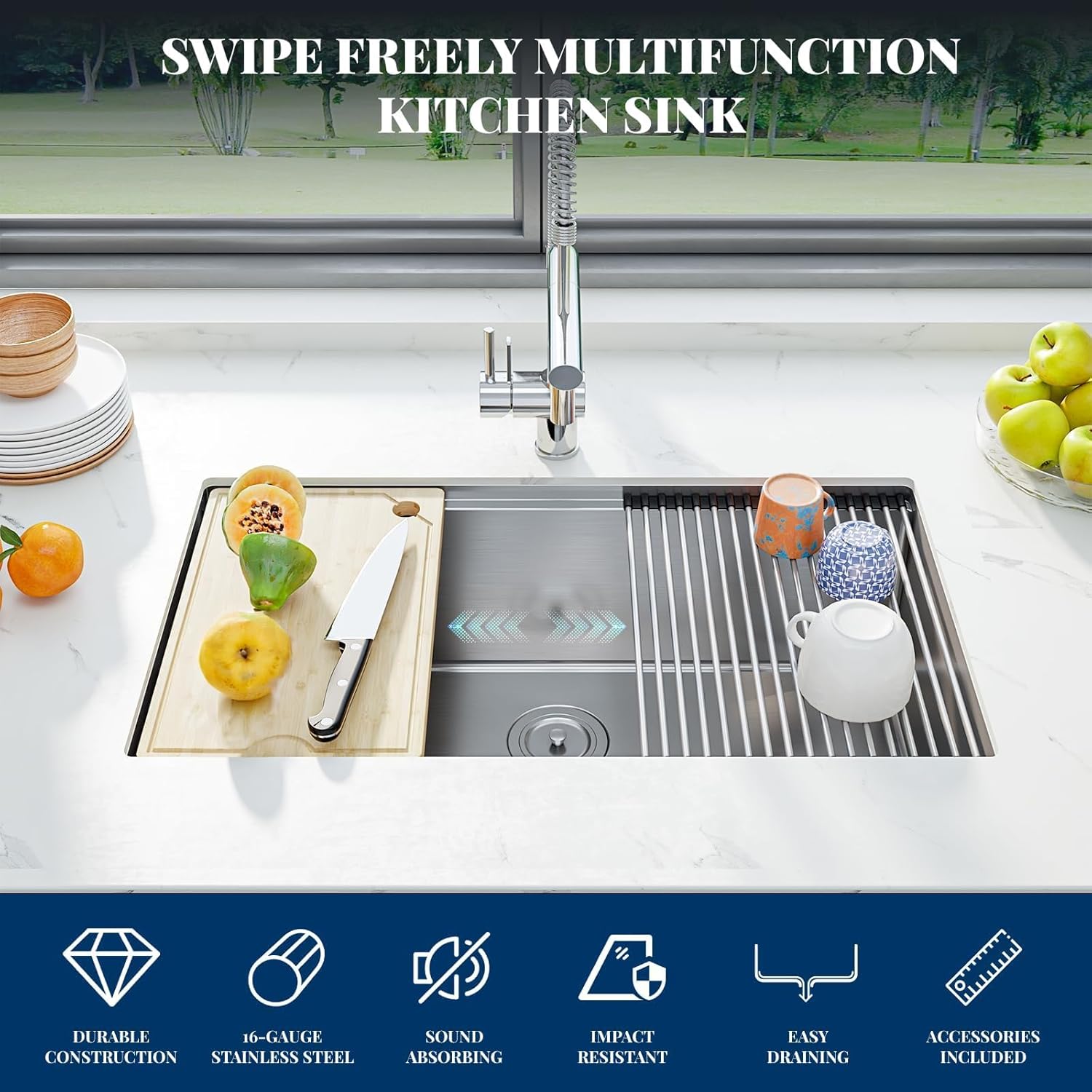 Garvee SINK2612 Kitchen-Sinks - View #5