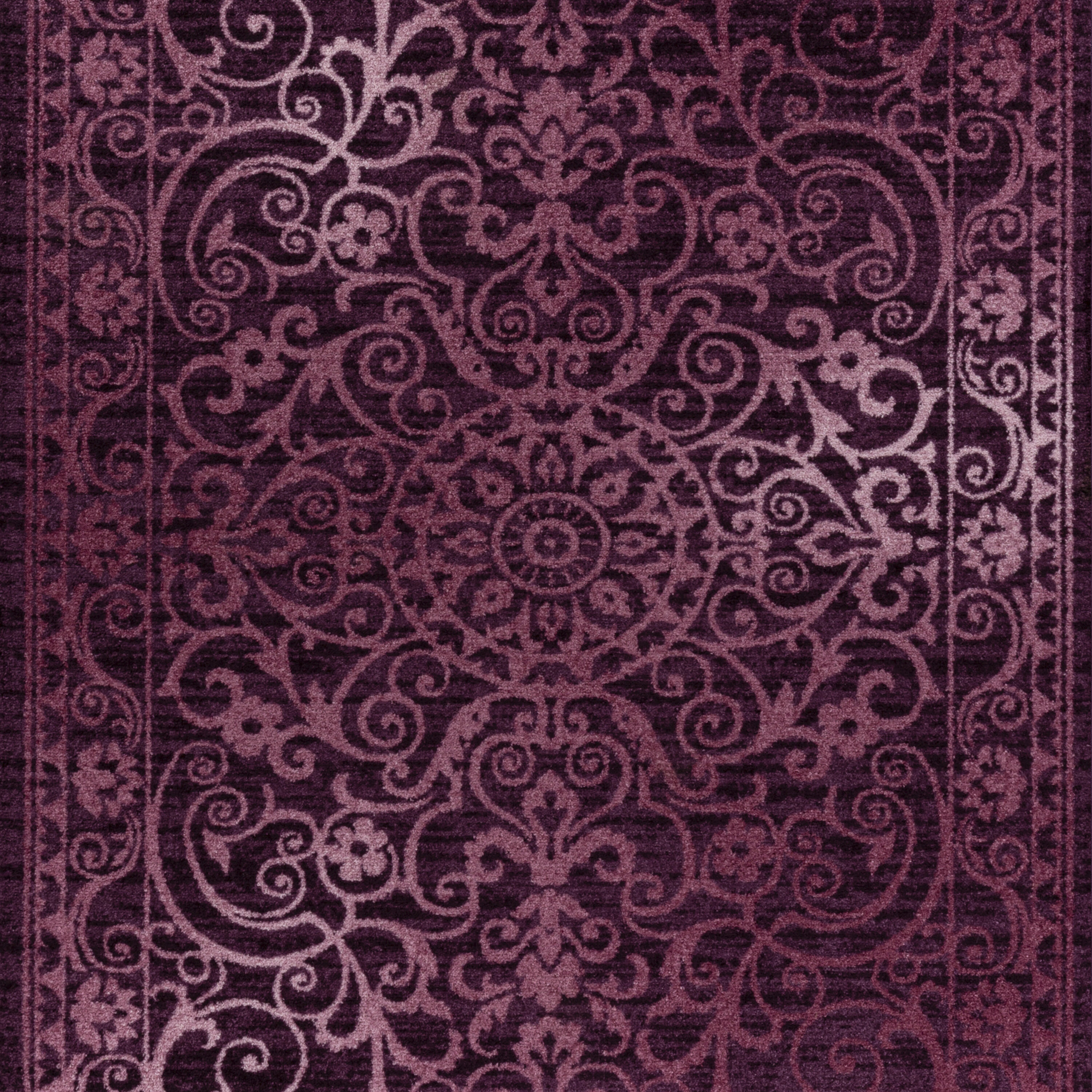 Lavender Bliss Easy-Care Tufted Rectangular Accent Rug