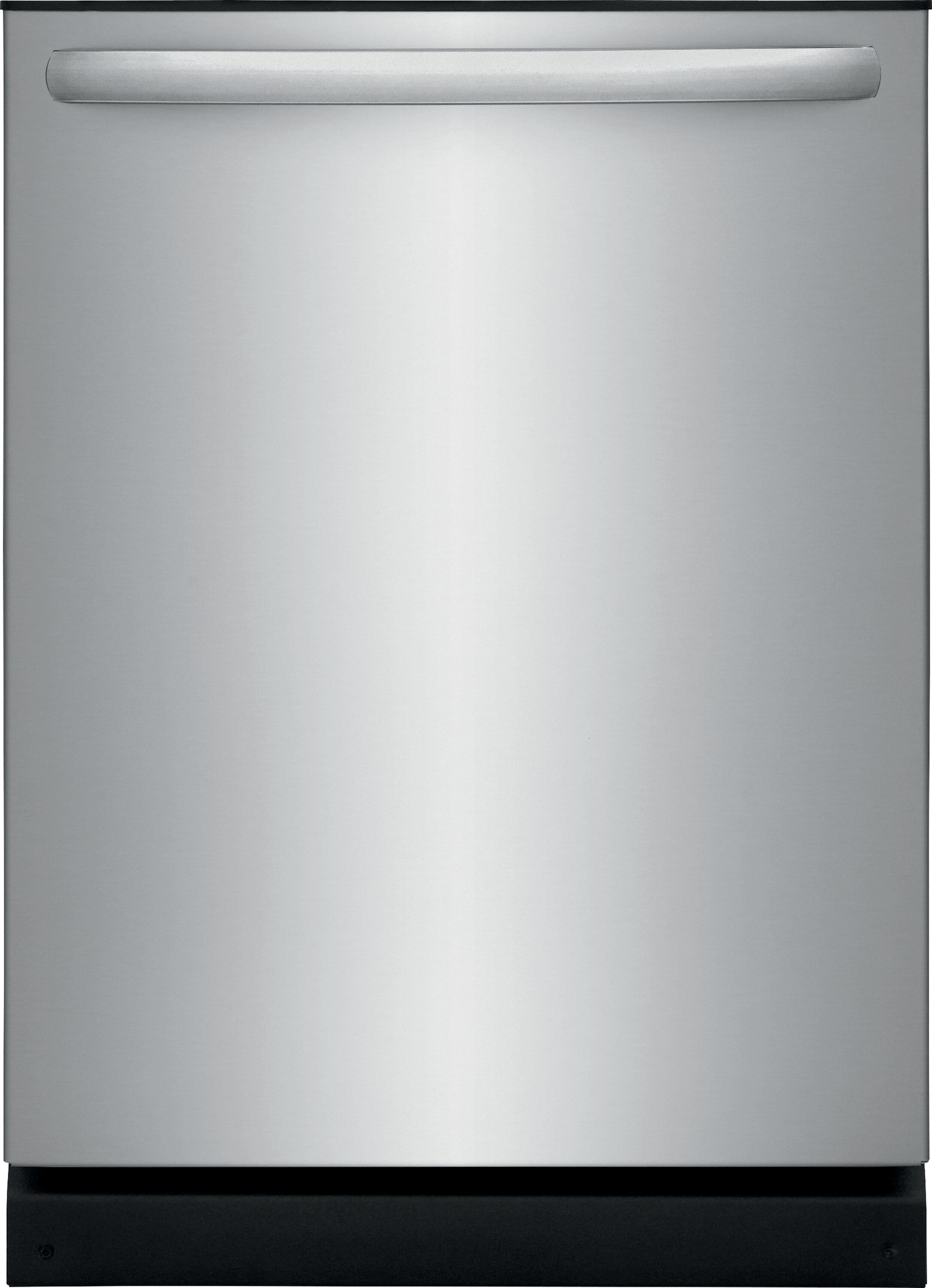 Frigidaire Top Control 24-in Built-In Dishwasher (Fingerprint Resistant  Stainless Steel) ENERGY STAR, 52-dBA in the Built-In Dishwashers department  at