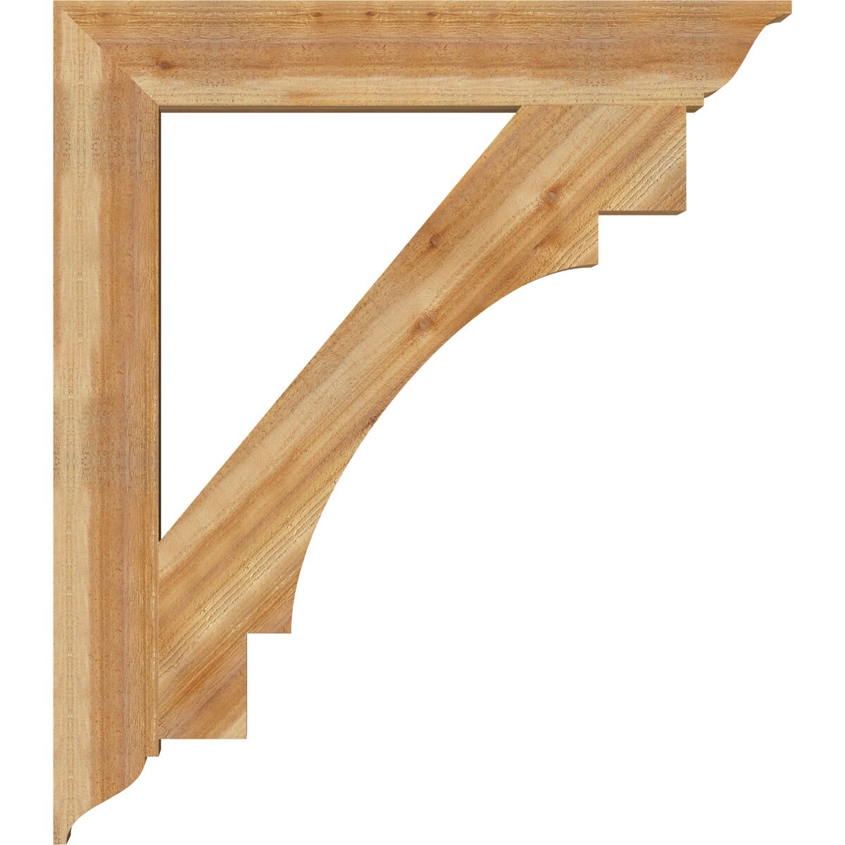 Ekena Millwork BKT06X42X48MRC01RWR Exterior-Brackets-Braces - View #3