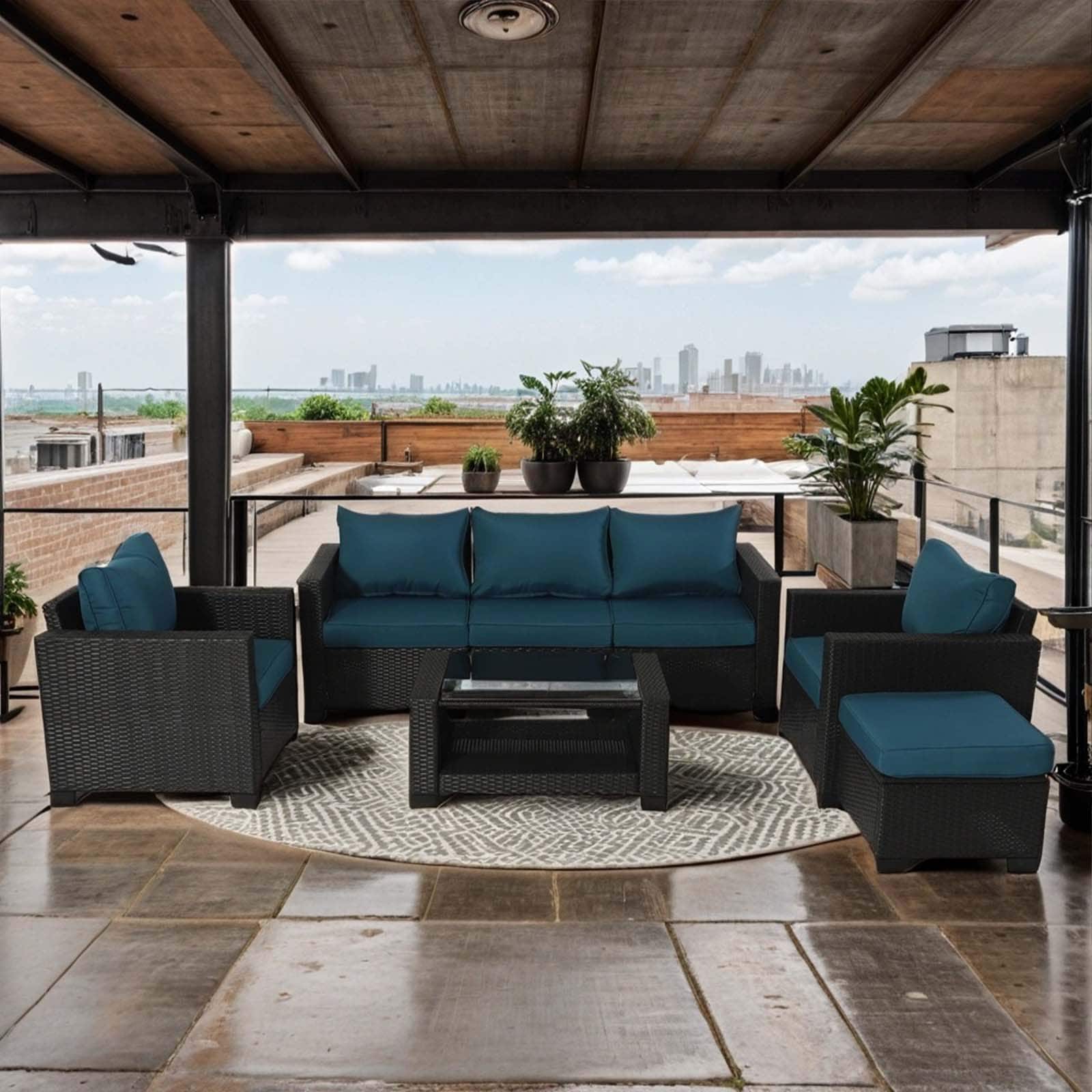 Runesay HBPATI2-14 Patio-Sofas-Daybeds - View #3