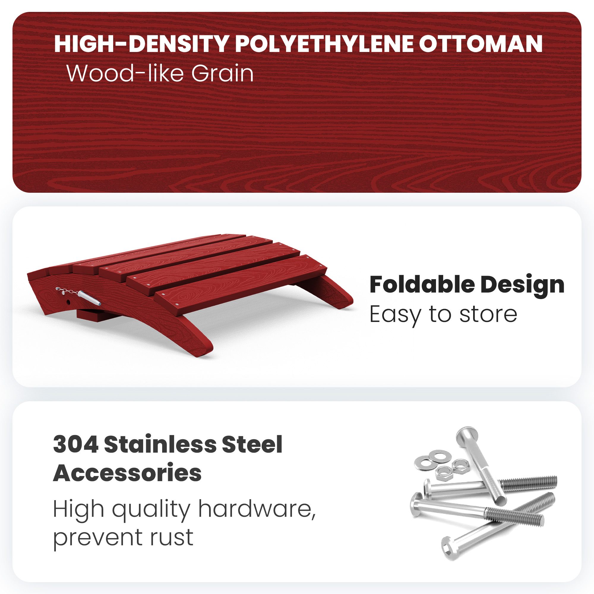 JEAREY PEZDGJ-RD Stools-Ottomans - View #4