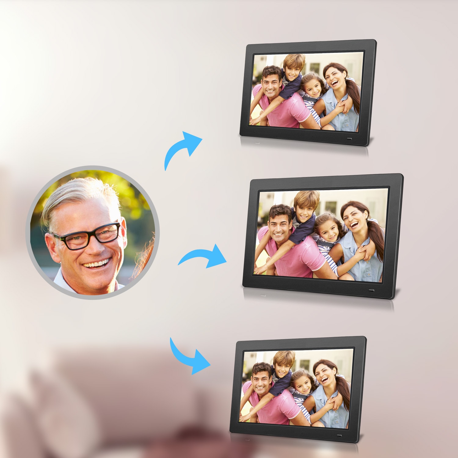 Sungale CPF1510+ Picture-Frames - View #3