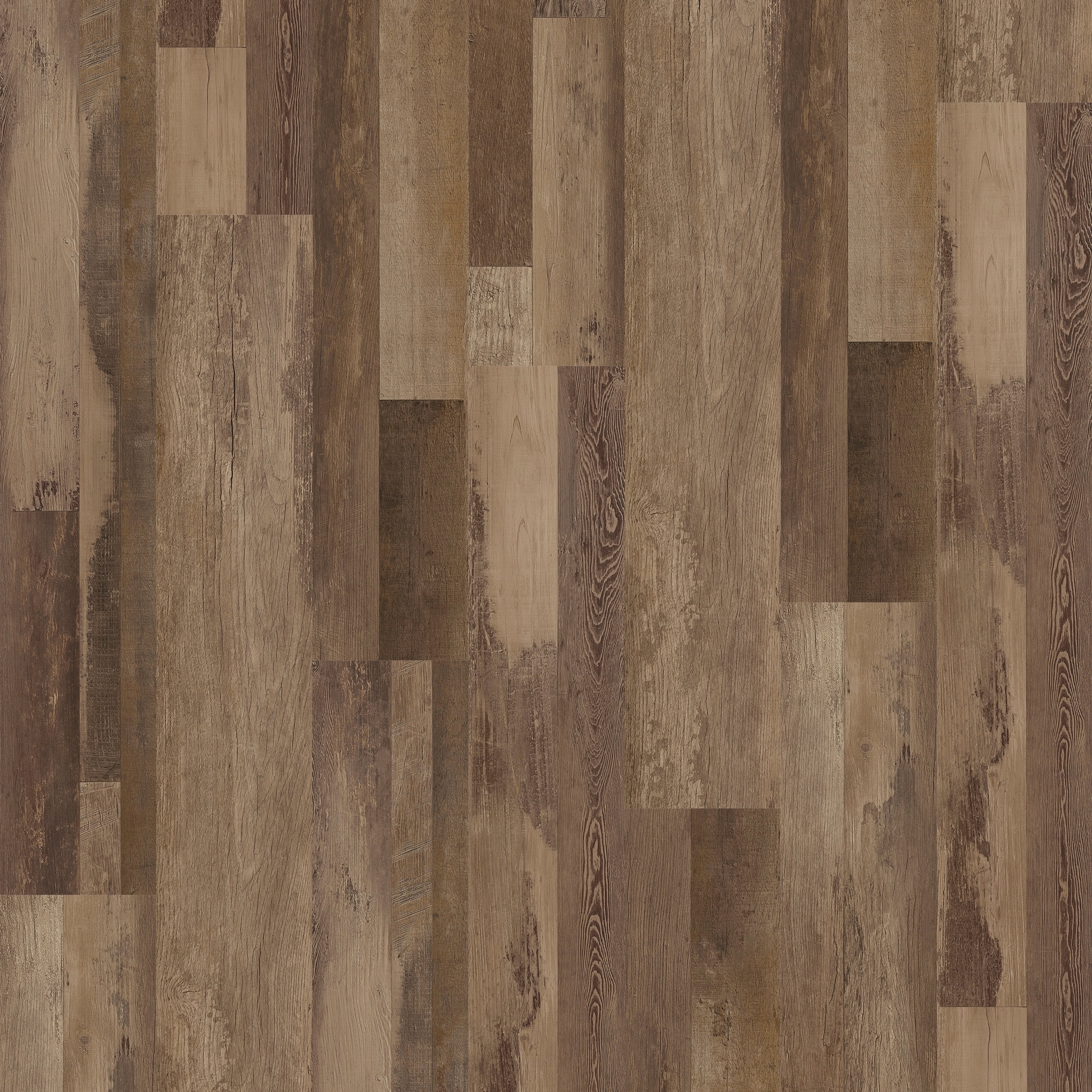 Summit Oak 12-mil x 7-in W x 48-in L Waterproof Interlocking Luxury Vinyl Plank Flooring (18.78-sq ft/ Carton)