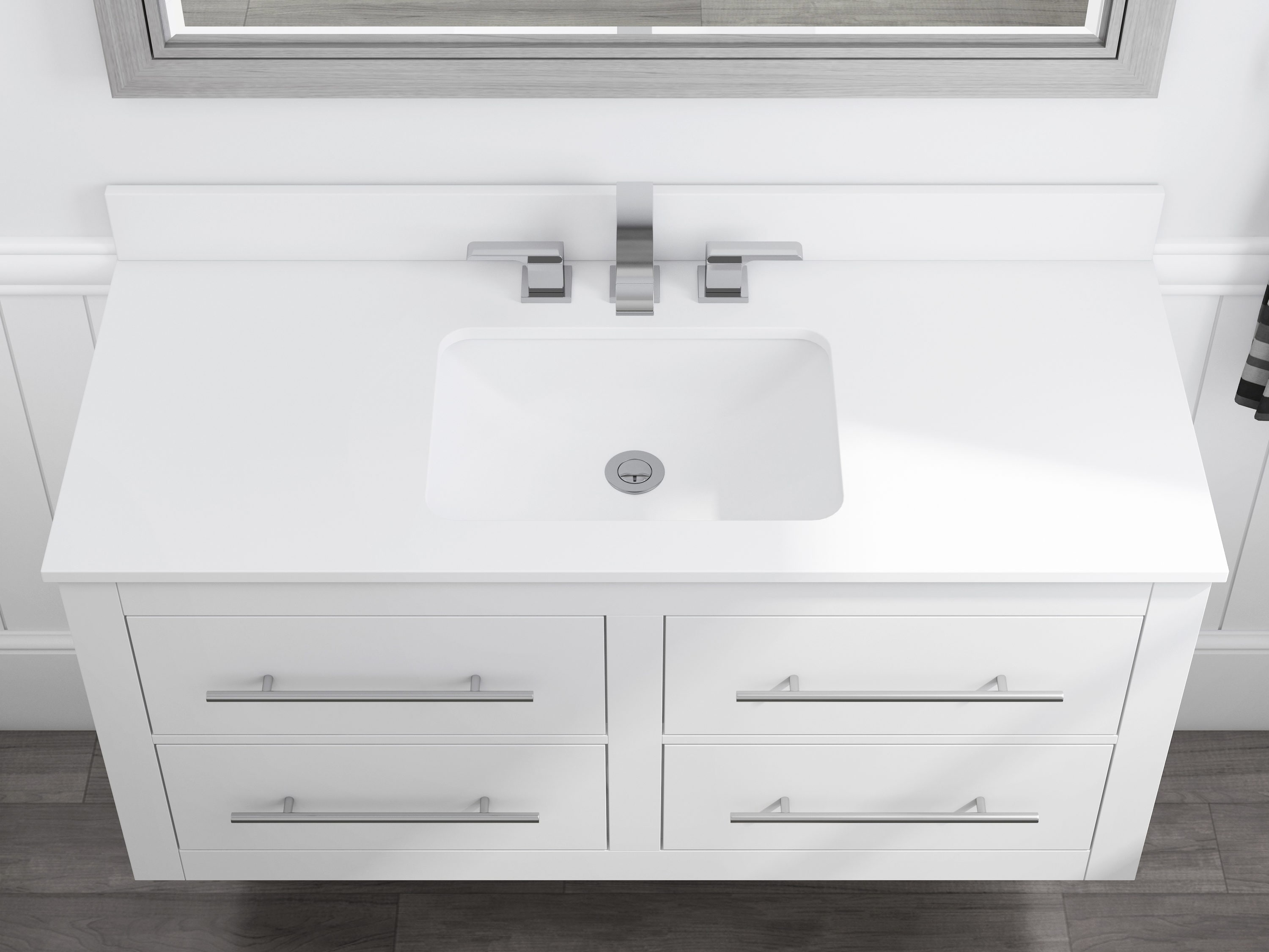 allen + roth LWS48HWV Bath-Vanity-Combo - View #7