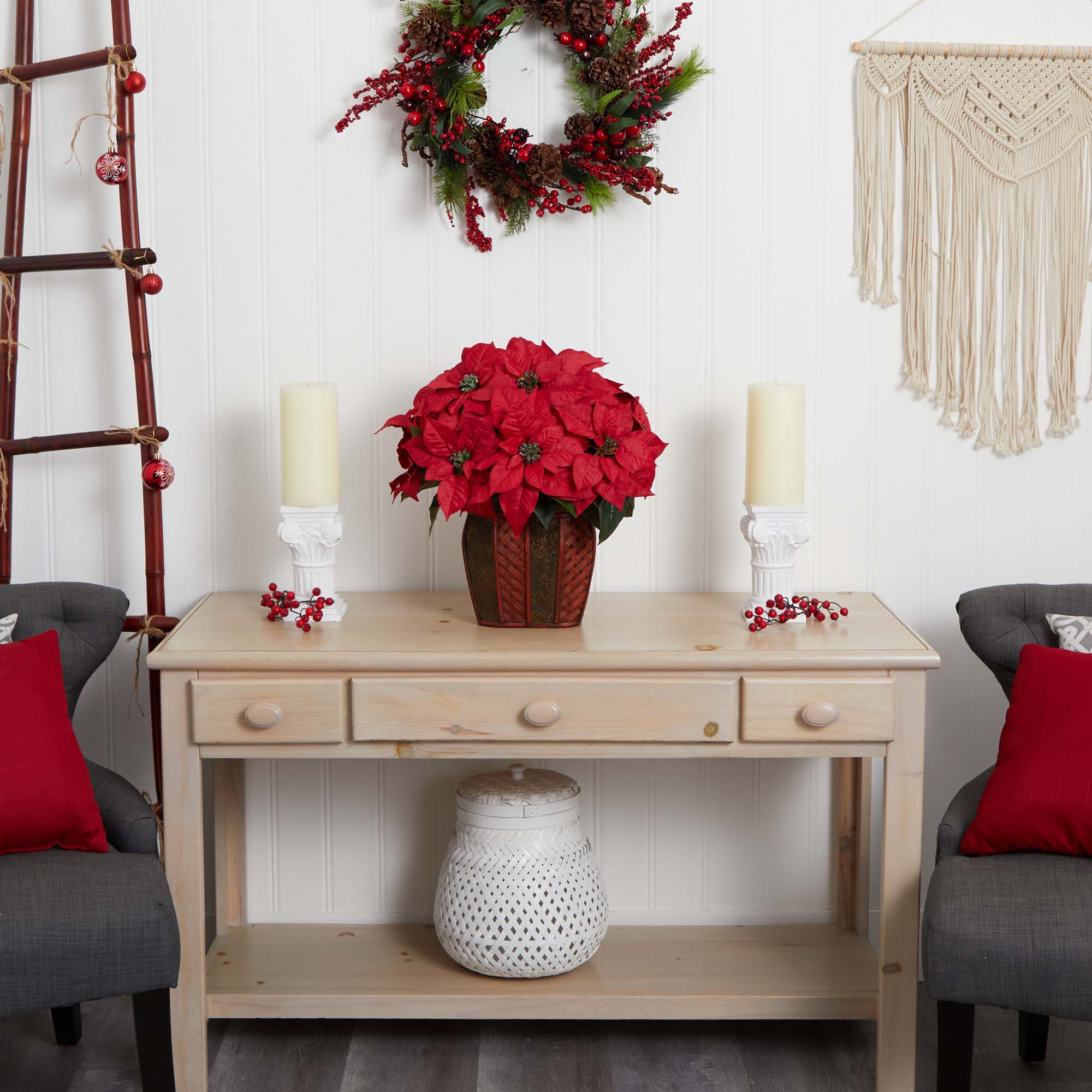Nearly Natural 1264 Table-Christmas-Decorations - View #5