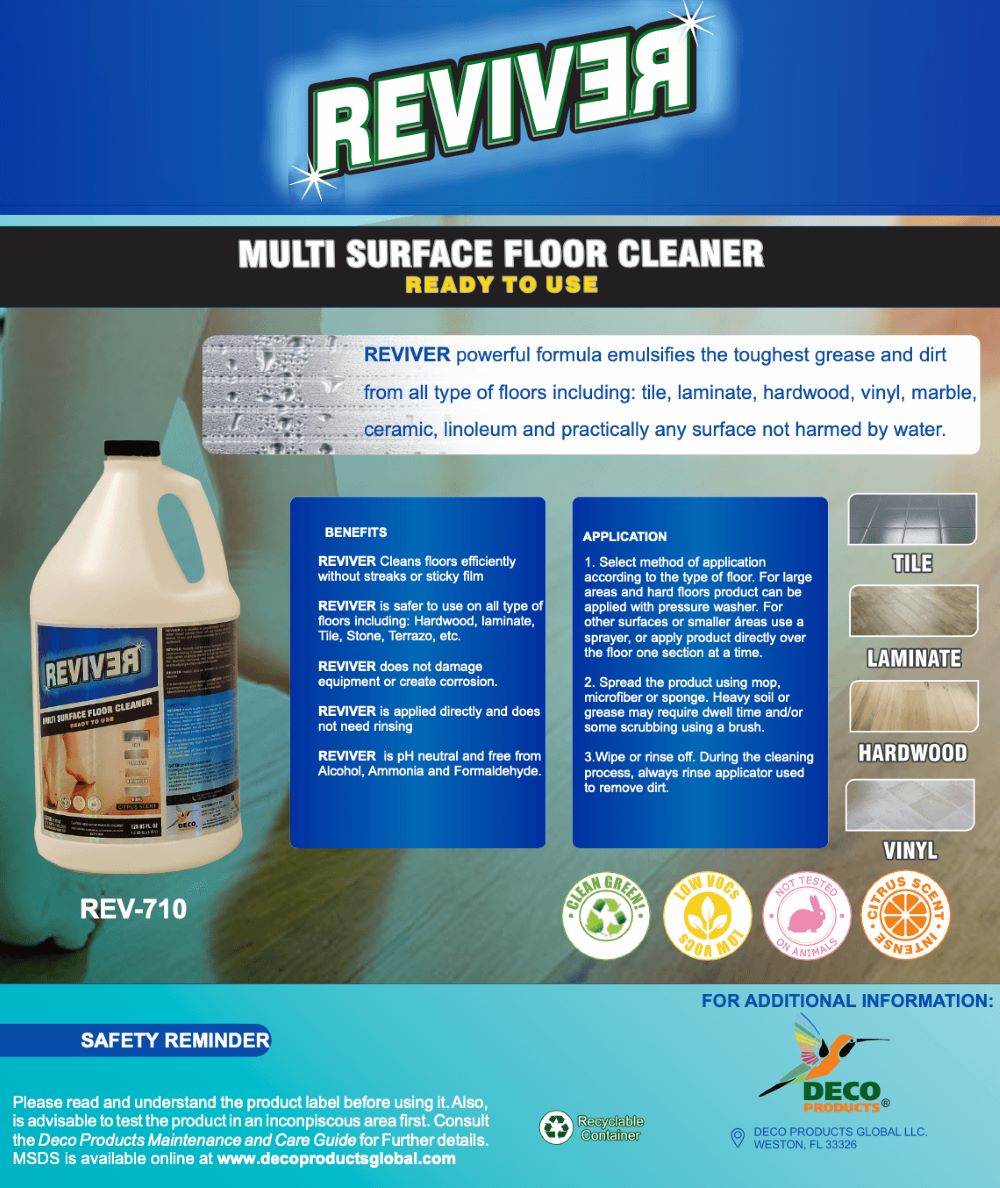 Deco Products 2P-REV-710 Floor-Cleaners - View #8