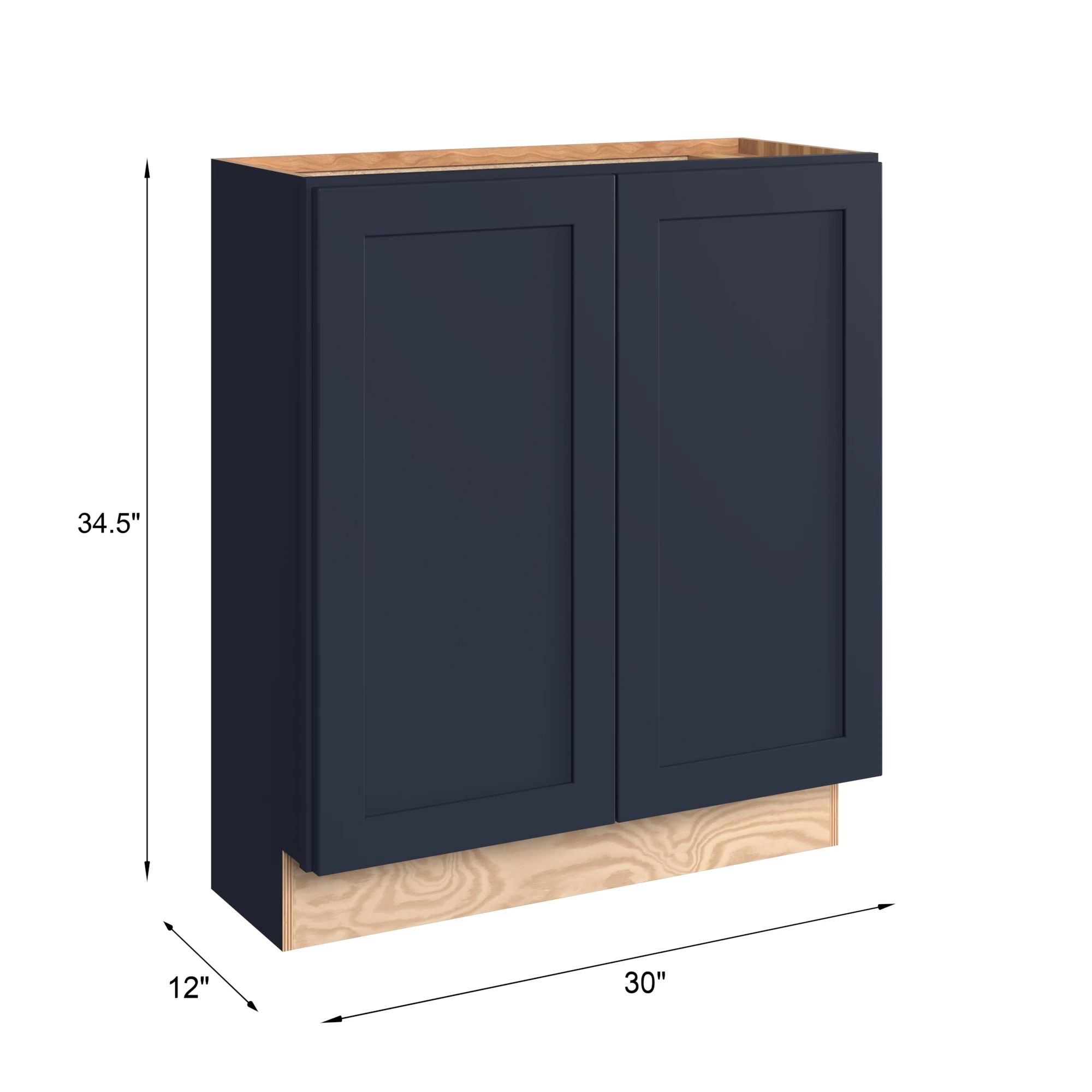 KraftMaid Momentum B3012.FHG77 Cabinets-Kitchen - View #3