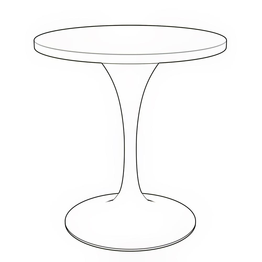 Leisuremod VT20BL-27CBR Dining-Tables - View #2