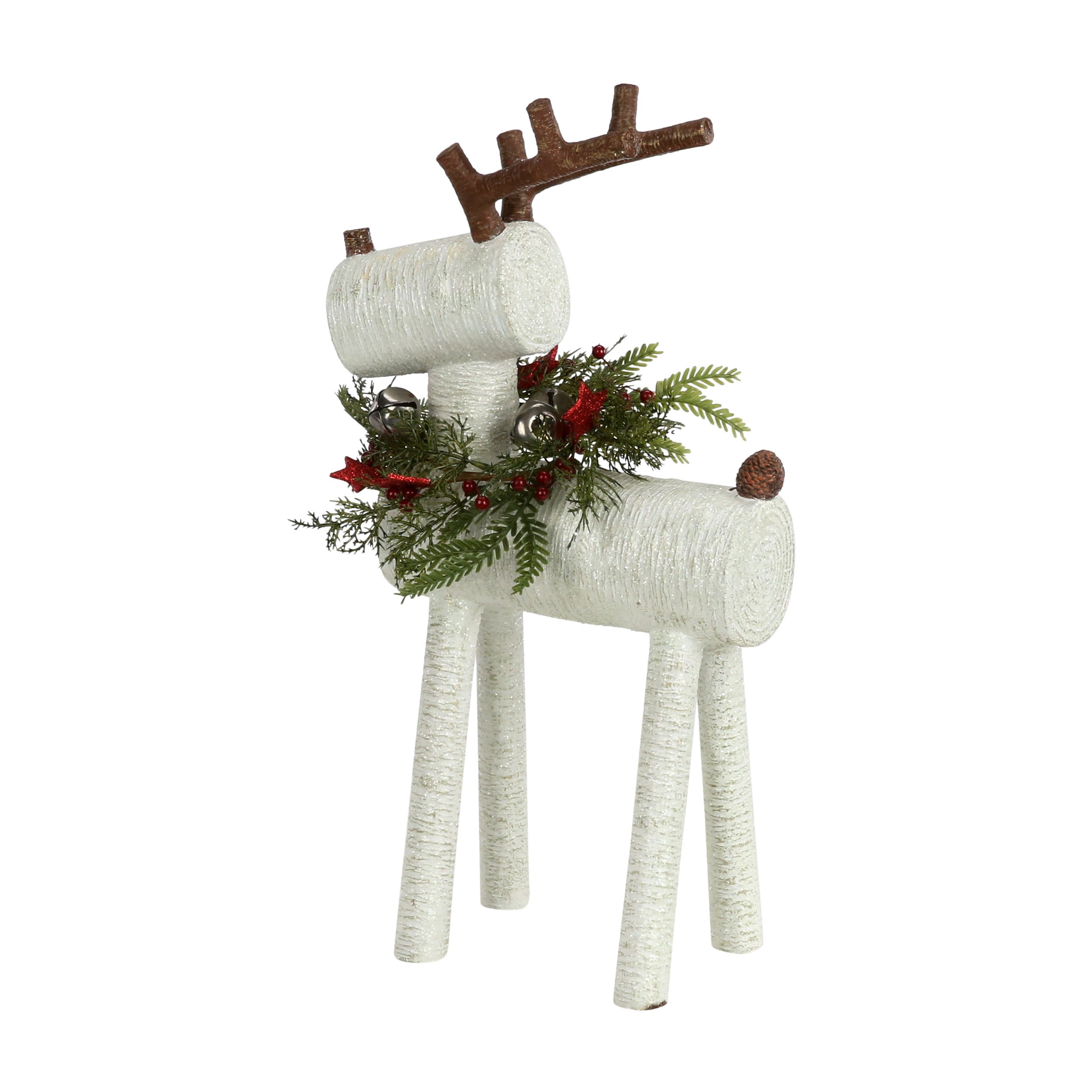 Details about   Lowes Holiday Living Ceramic Deer Reindeer Head Christmas Tree Ornament 0585575 