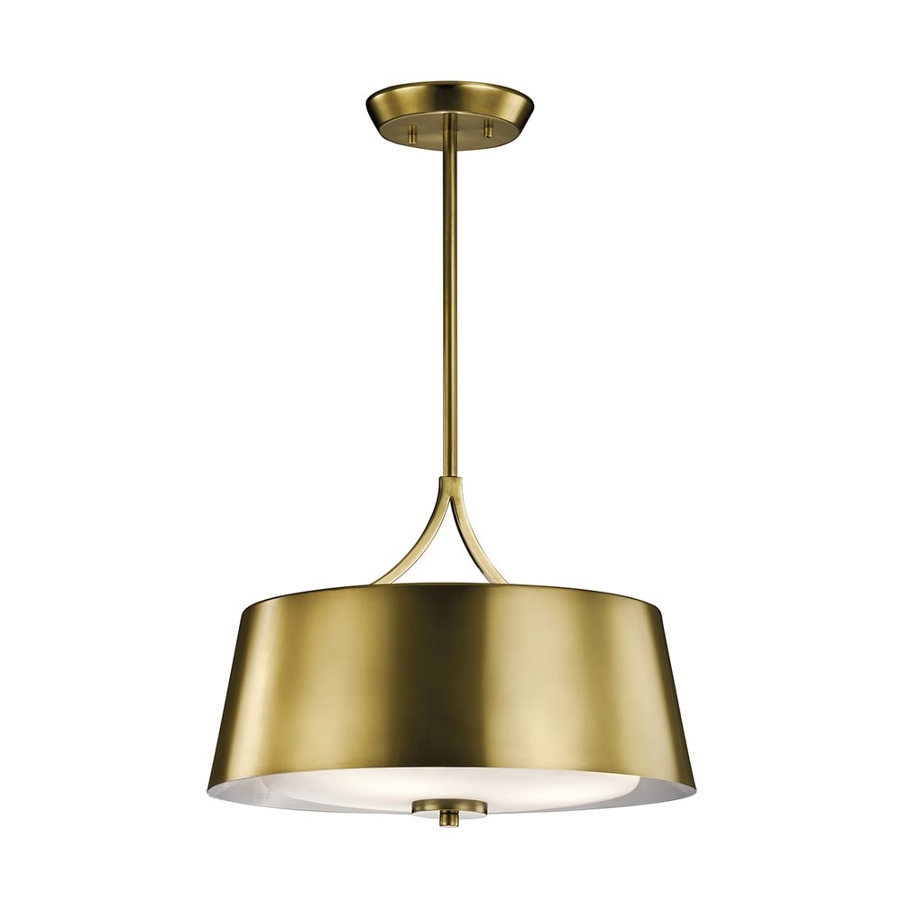 Etch Brass Shade Pendant