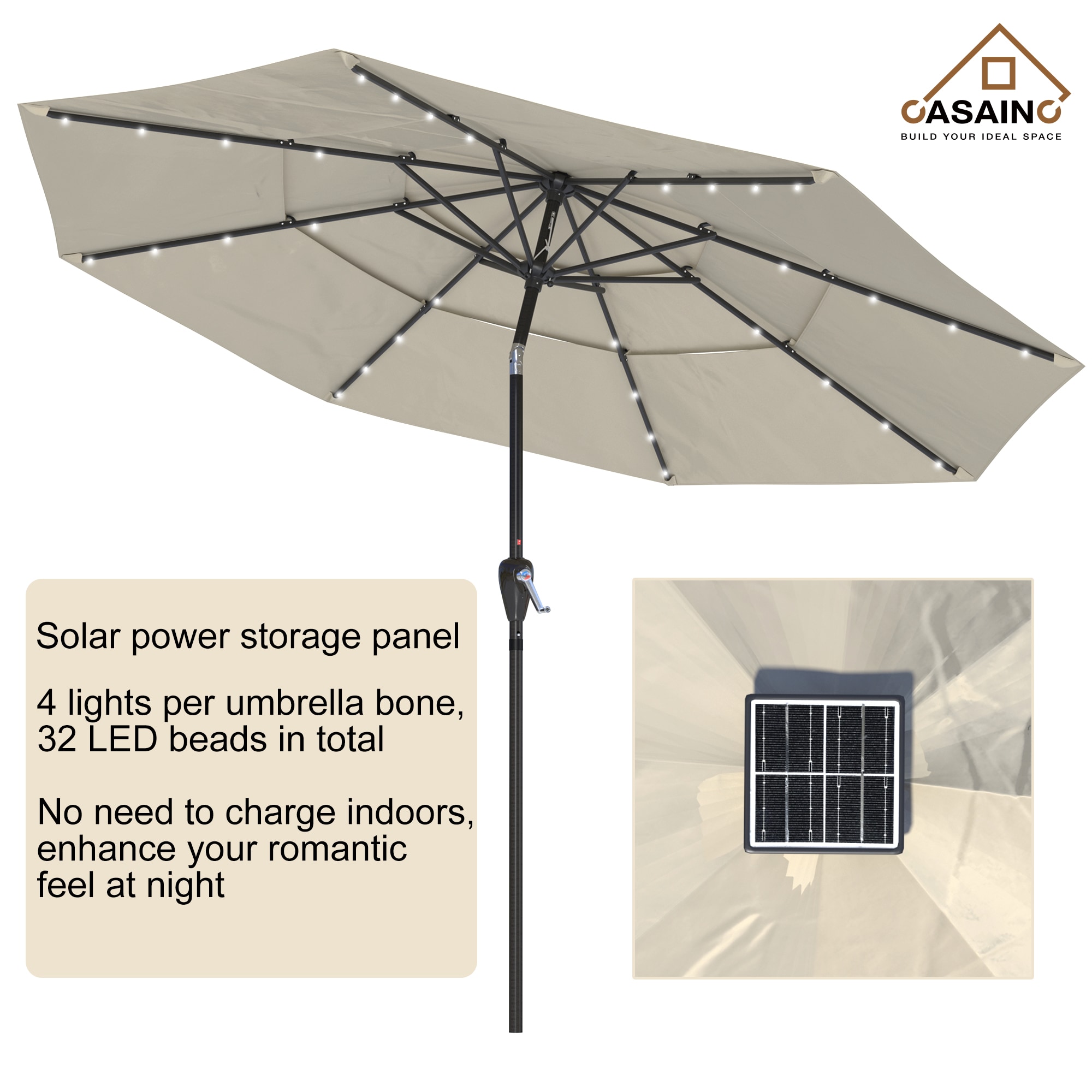 CASAINC WF-SM-TLED270SD Umbrellas-2 - View #6