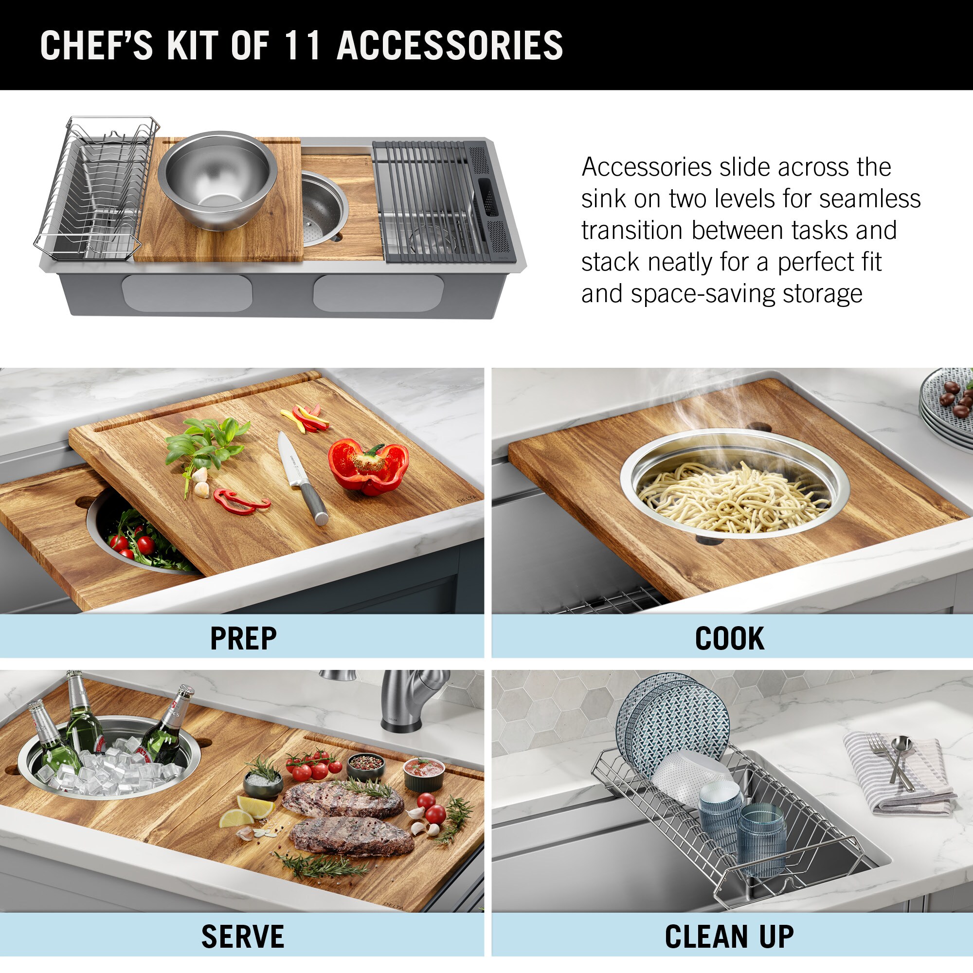 Delta 95BA132-45S-SS Kitchen-Sinks - View #14