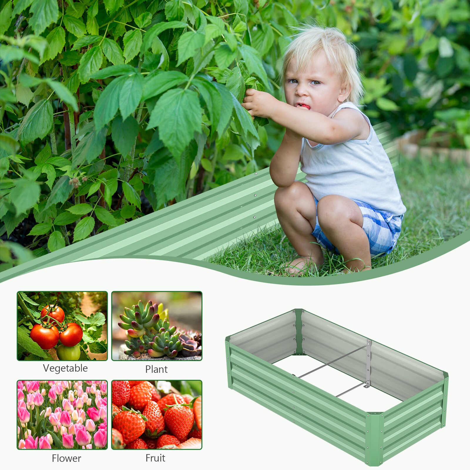 DOCRED I1600242-GE-S-LS2 Raised-Garden-Beds - View #10