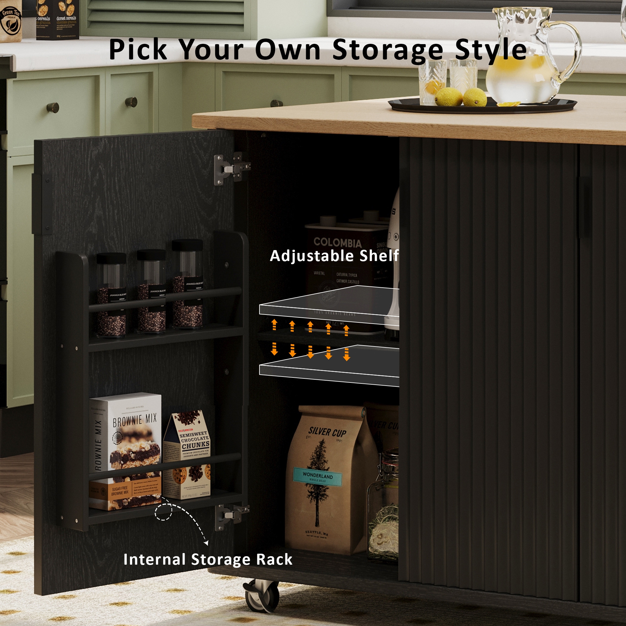 SINOFURN SYB260067BK Kitchen-Furniture - View #19