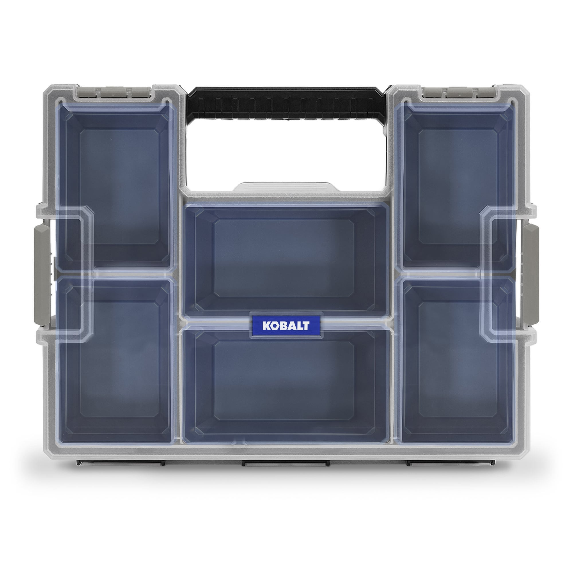Kobalt Plastic 6-Compartment Plastic Small Parts Organizer in the Small  Parts Organizers department at
