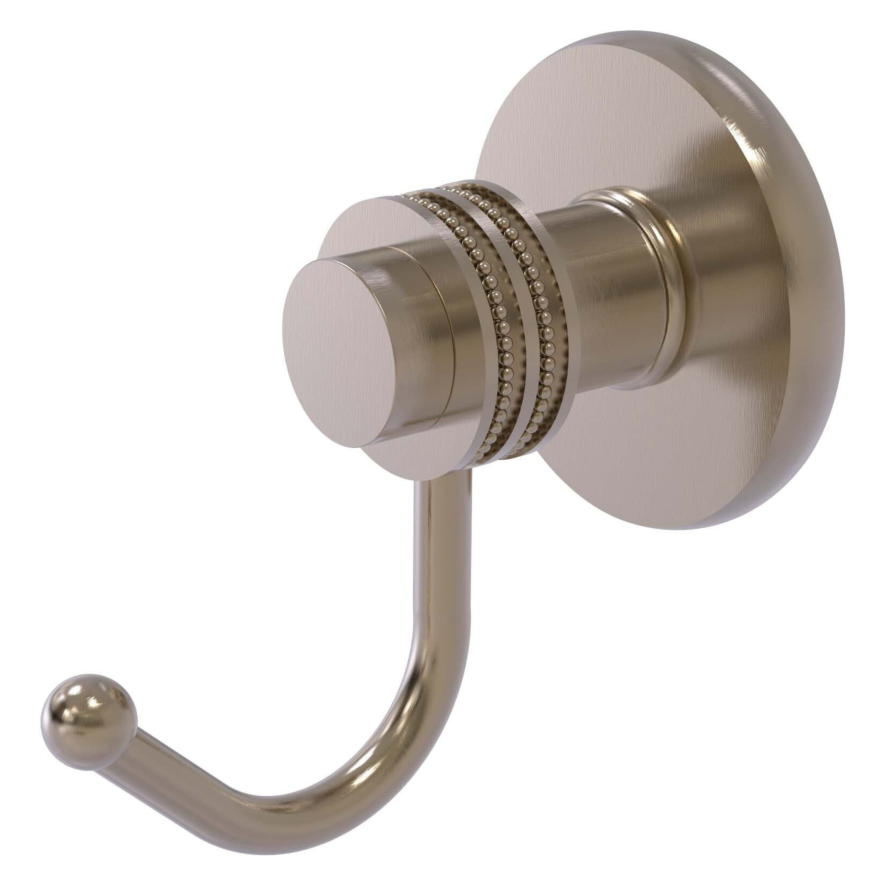 Allied Brass 920D-PEW Mercury Antique Pewter Single -Hook Wall mount Towel Hook