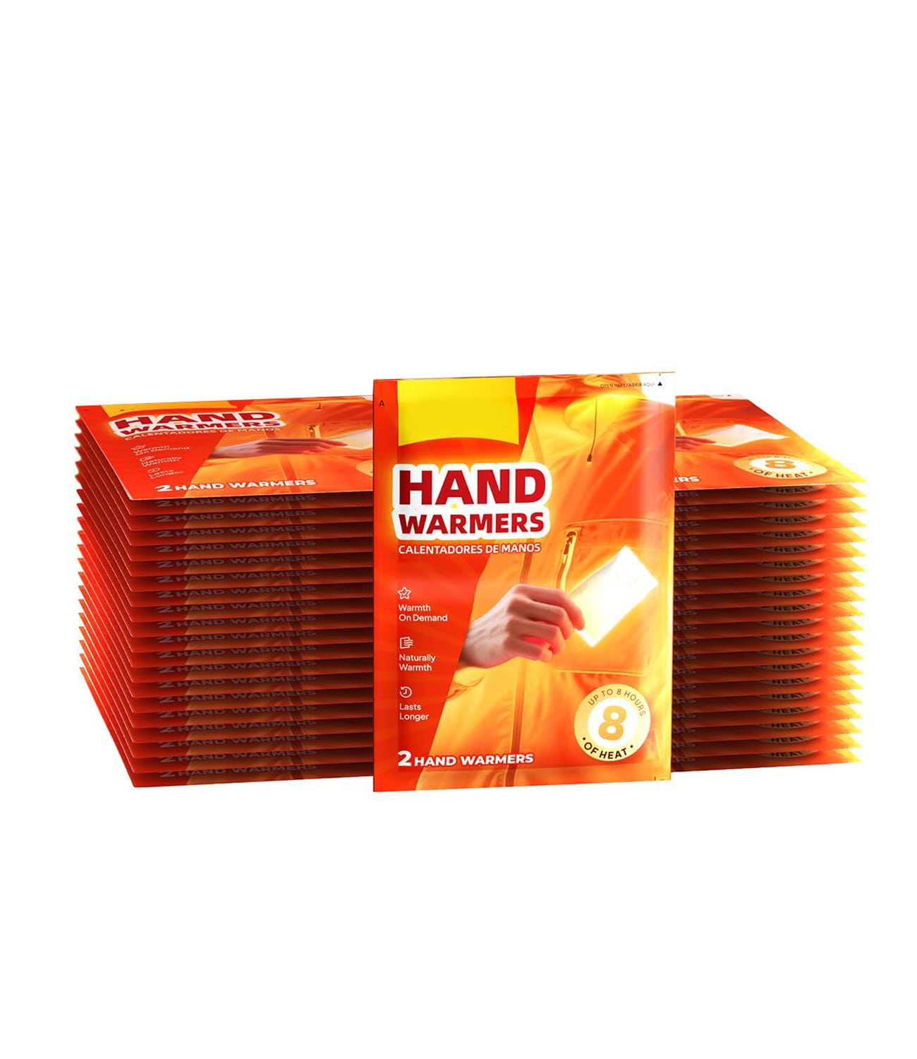 Etokfoks Disposable Hand Warmers Eighty Pack Air Activated Natural ...
