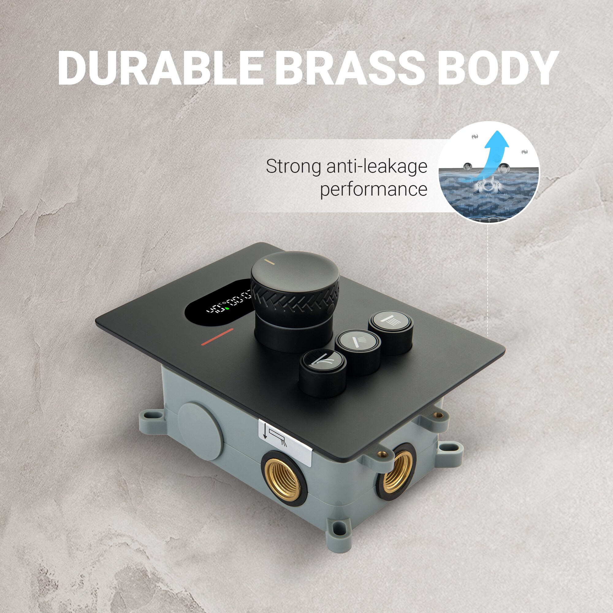 LUCKY ONE MD-RB1235 Showerhead-Bar-Panels - View #11