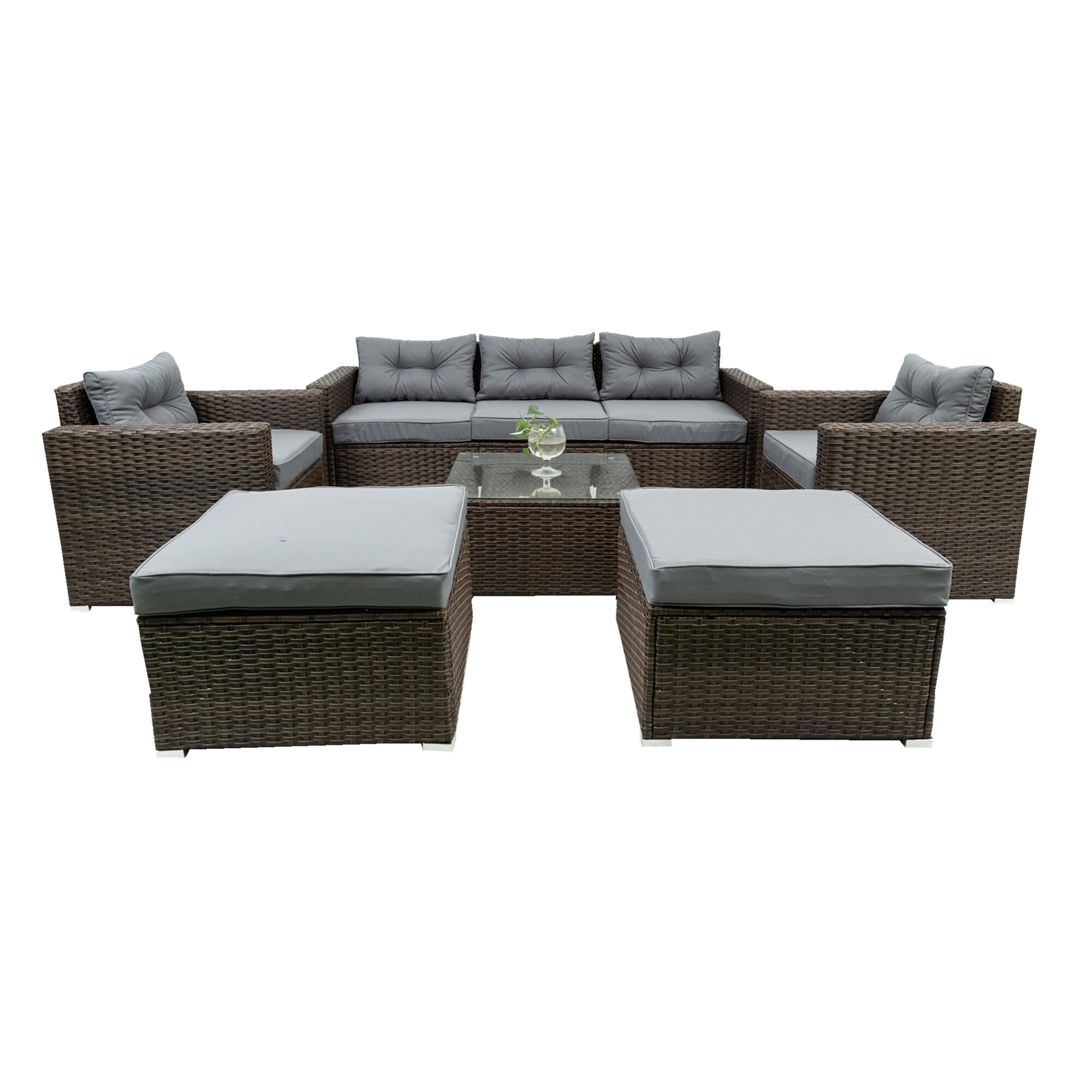 JIMSMAISON BOELEPS04BRO-GR Patio-Conversation-Sets - View #10