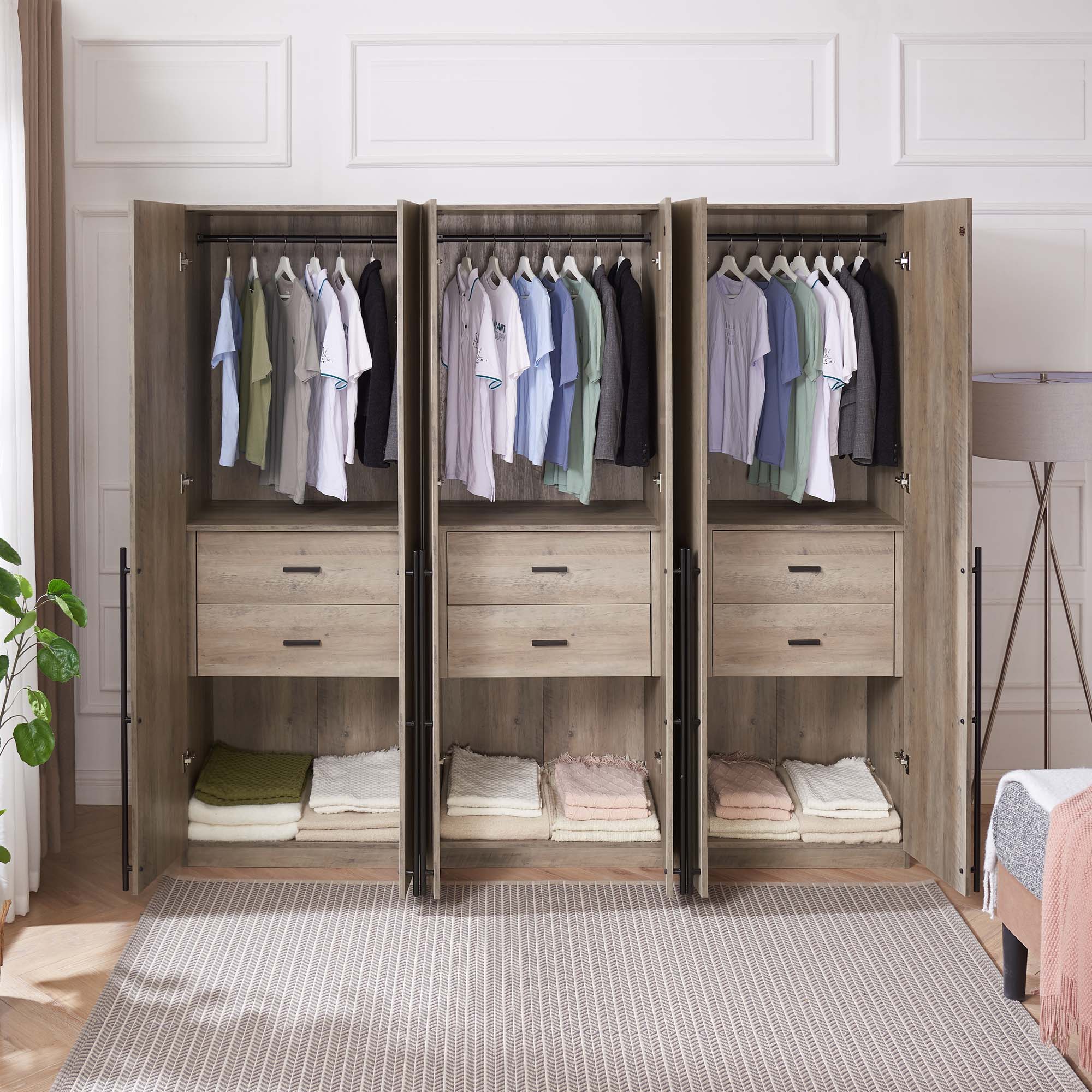 Manhattan Comfort 3-WC002-GY Bedroom-Sets - View #5