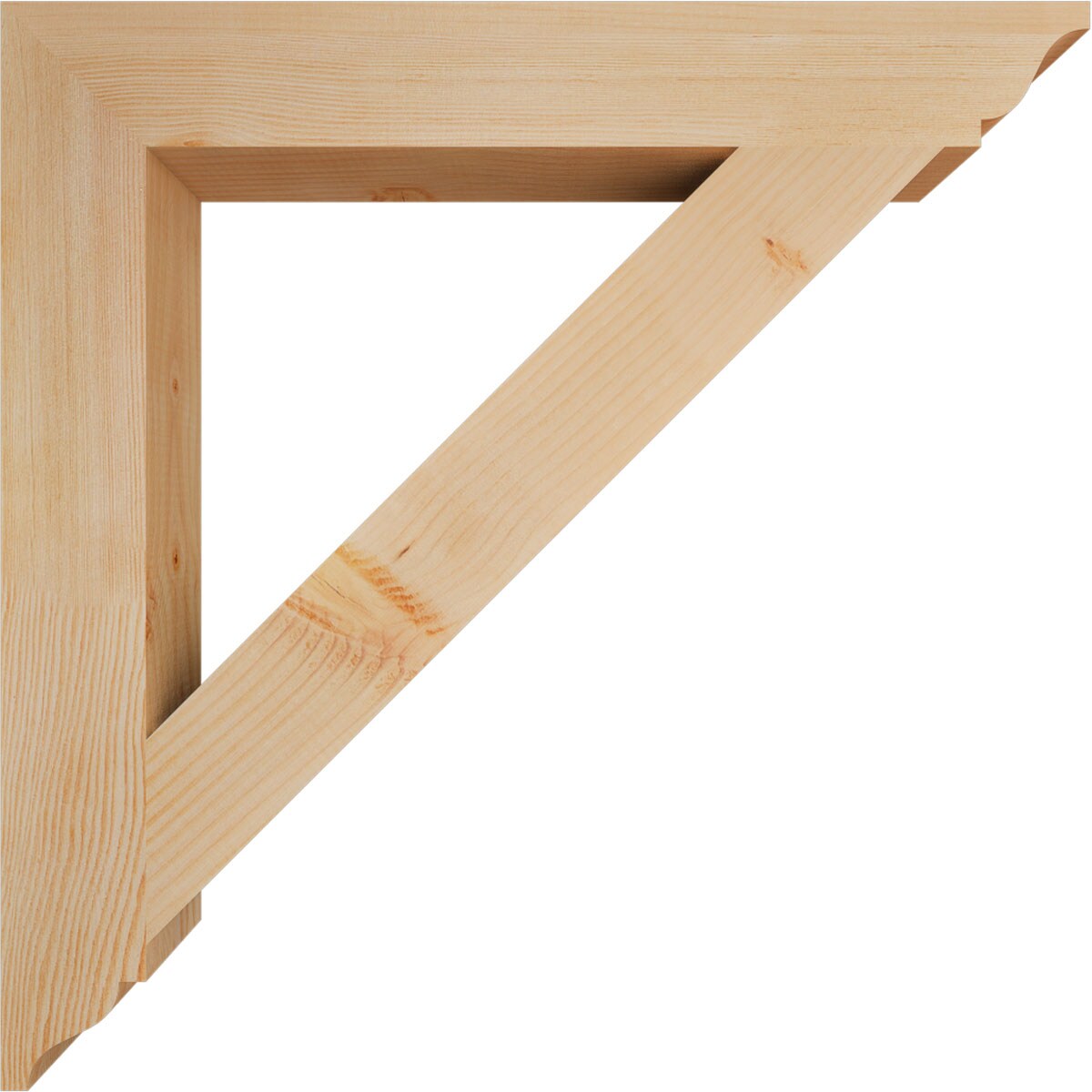 Ekena Millwork BKT04X30X30TRA01SDF Exterior-Brackets-Braces - View #3