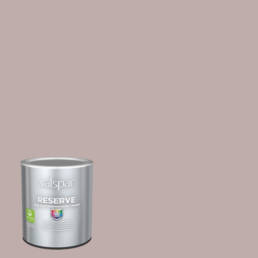Valspar 1004-10A-2916562 Reserve Flat Berry Frost 1004-10A Latex Interior Paint Paint + Primer ( 1-quart )