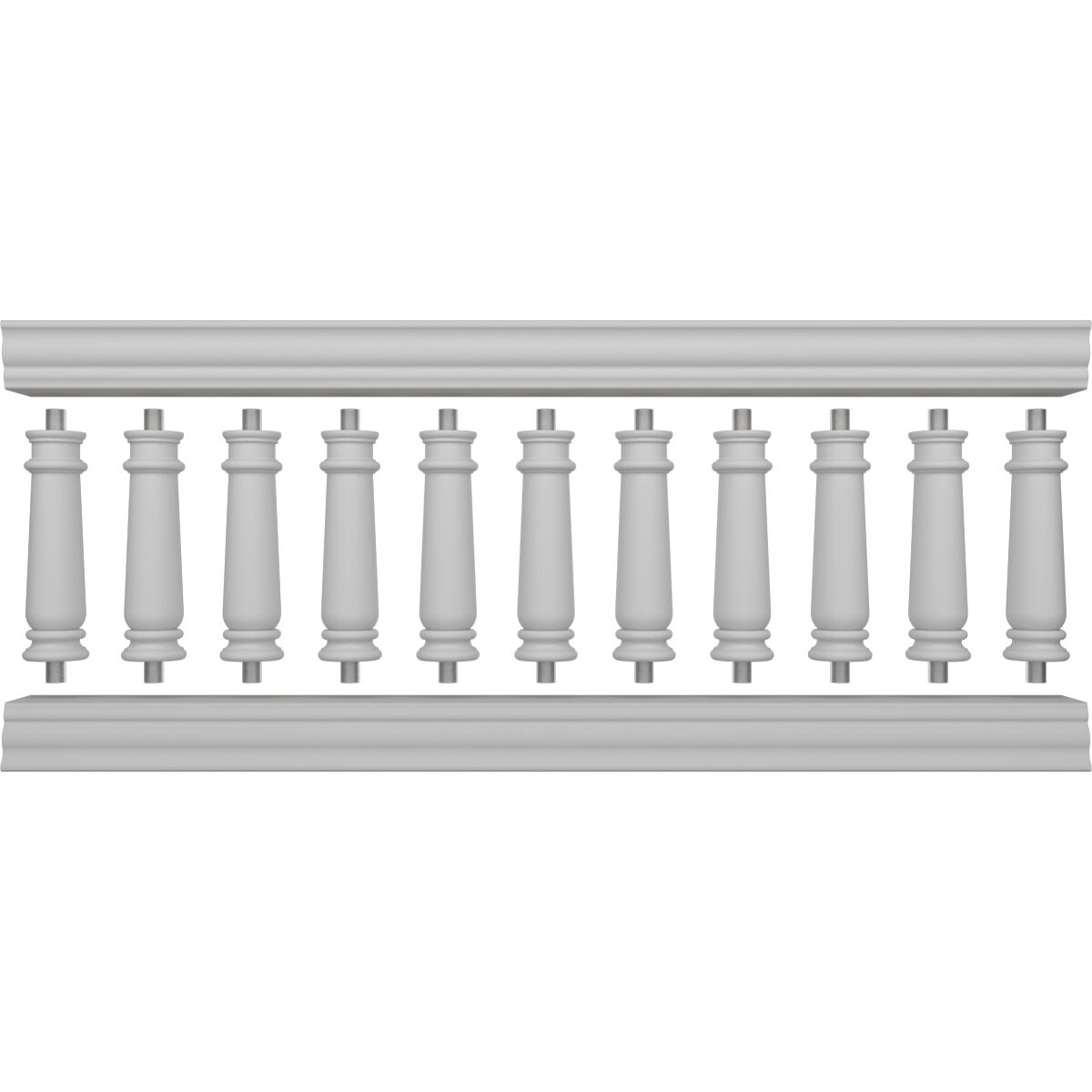 Ekena Millwork BALK32X084WEN railings - View #5