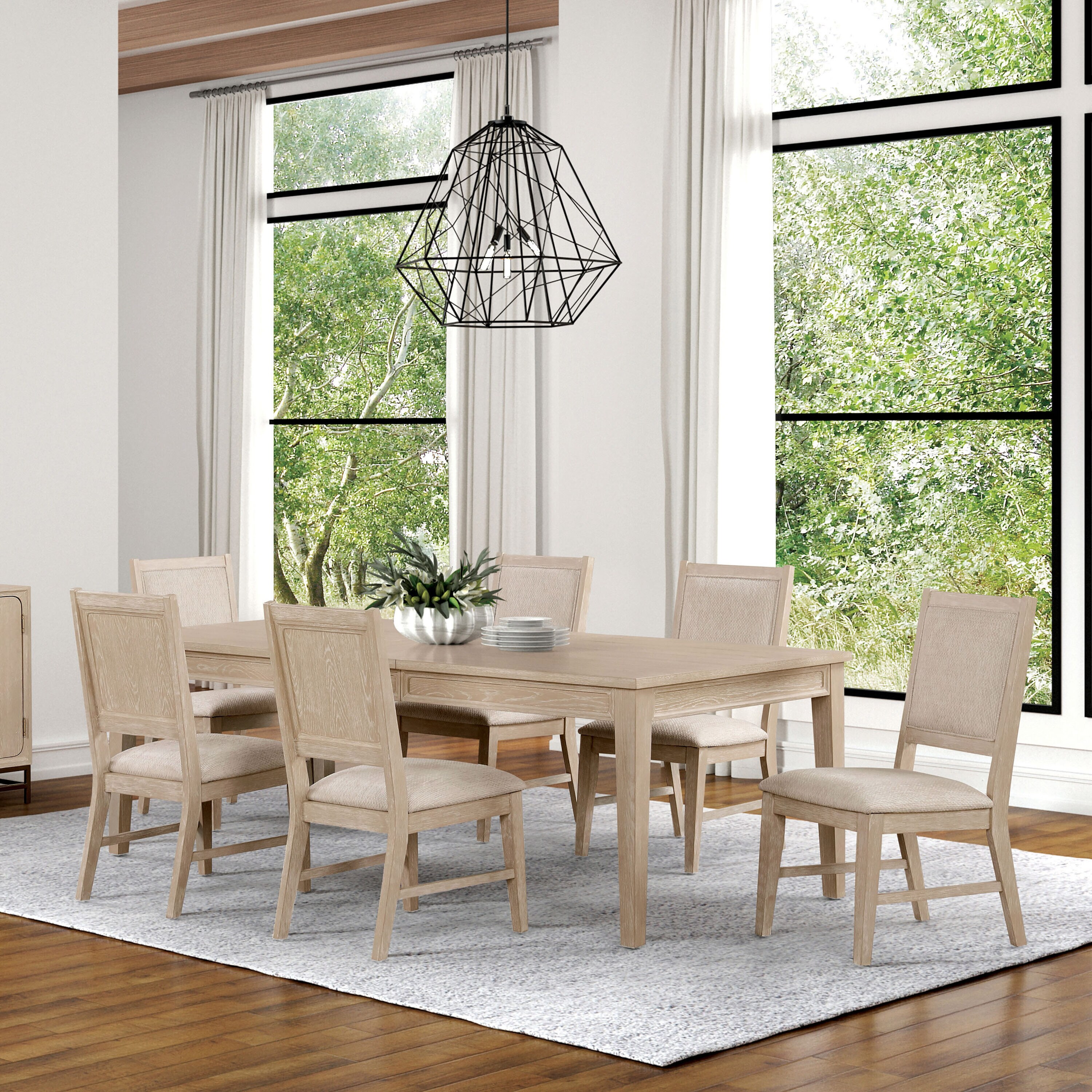 Furniture of America IDF-N3369AKT7PC Dining-Sets - View #2