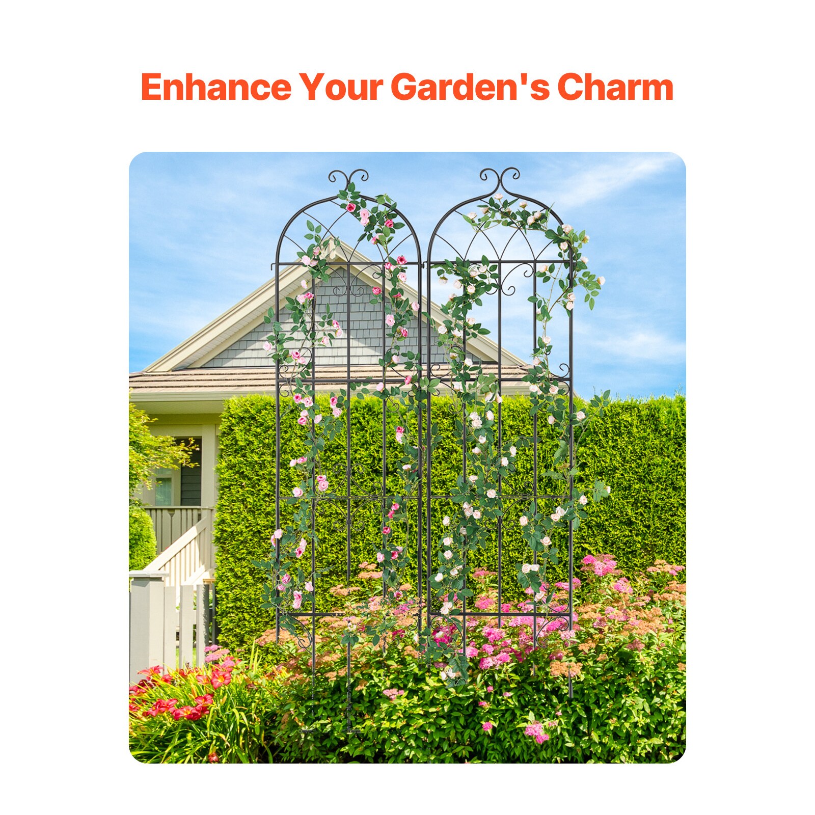 Mecale YAS-B1HO3W Garden-Trellis - View #4