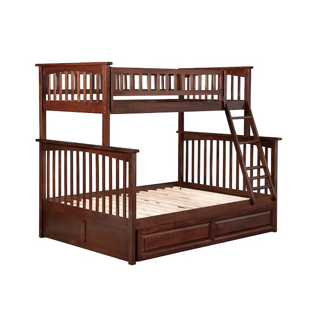 Afi Furnishings Columbia Bunk Bed Twin, Toddler Bed And Twin Dimensions
