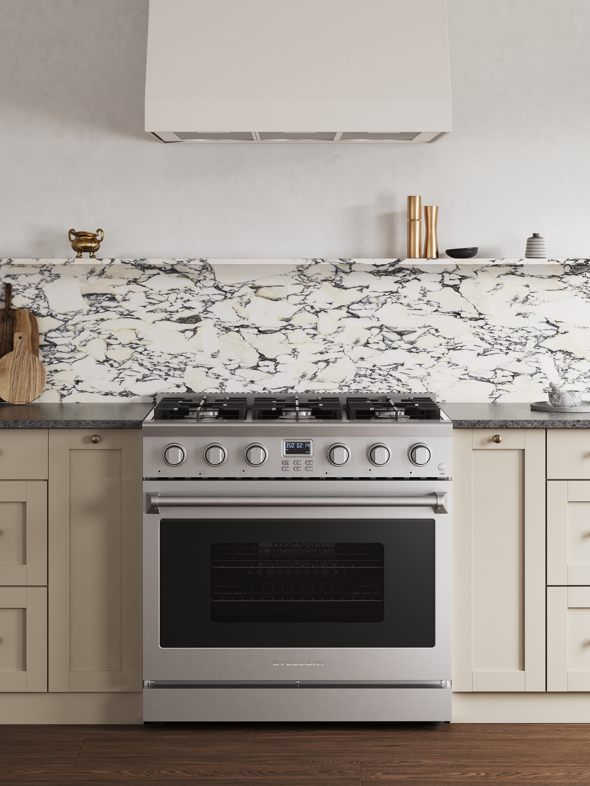 STELLARI SGR-1836-6B-PRO Freestanding-Gas-Ranges - View #2