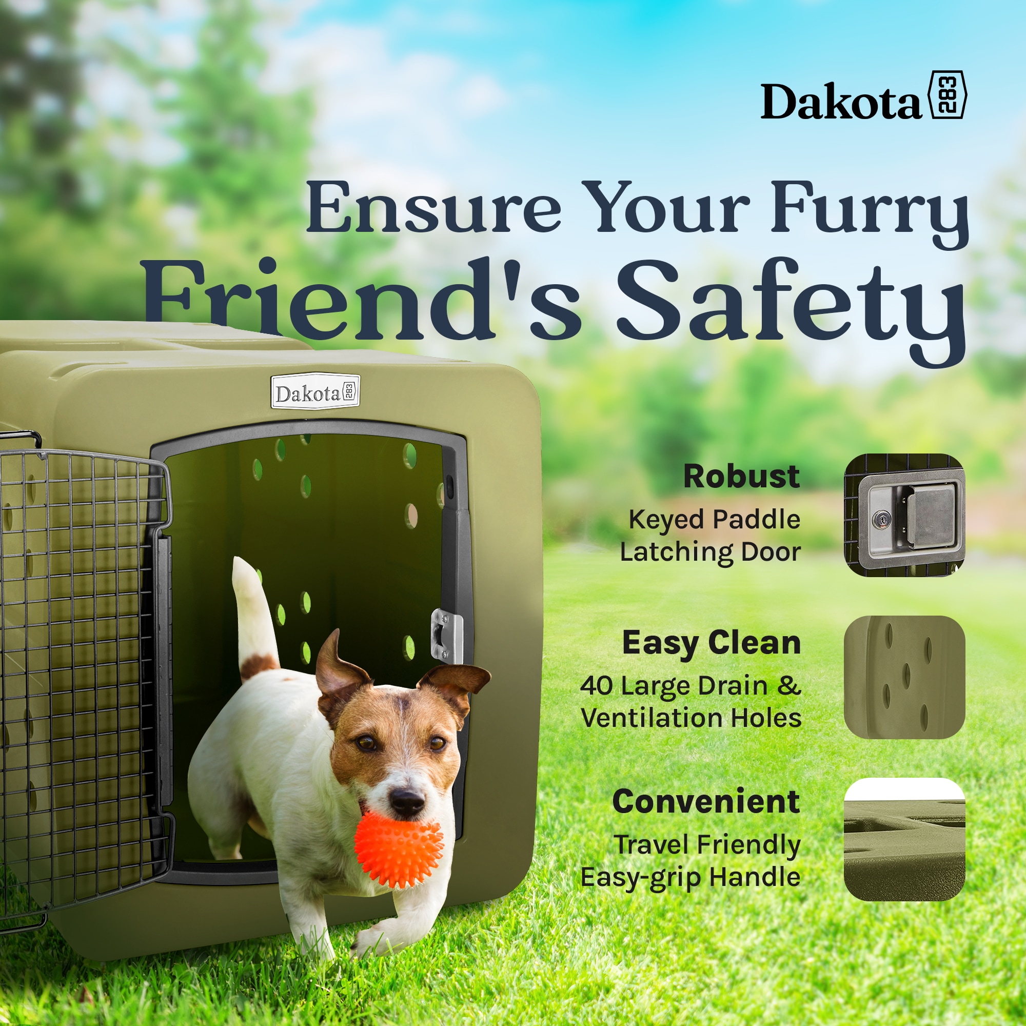 Dakota 283 324489 Pet-Crates-Carriers - View #3