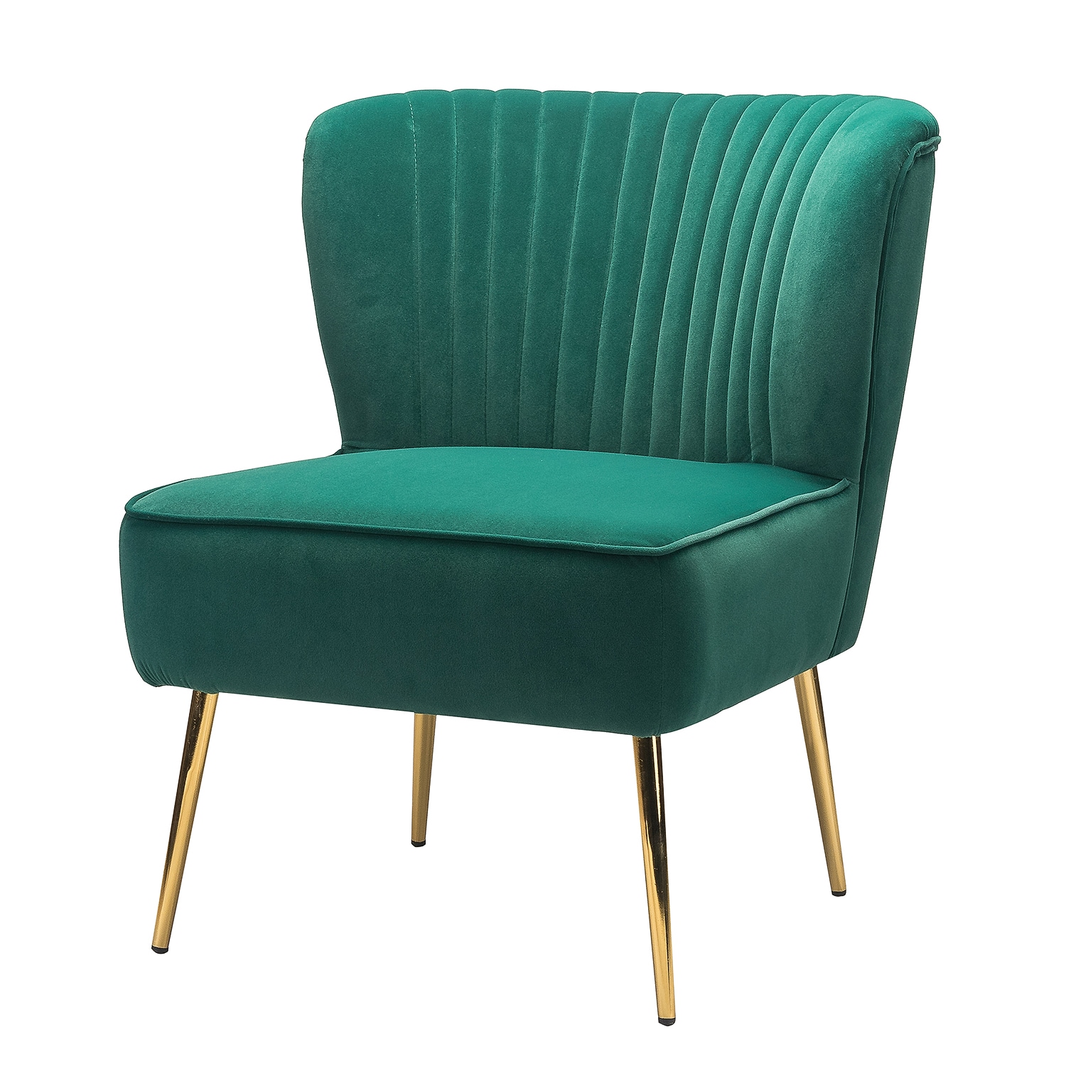 Comfort kit for wire chair - velvet green