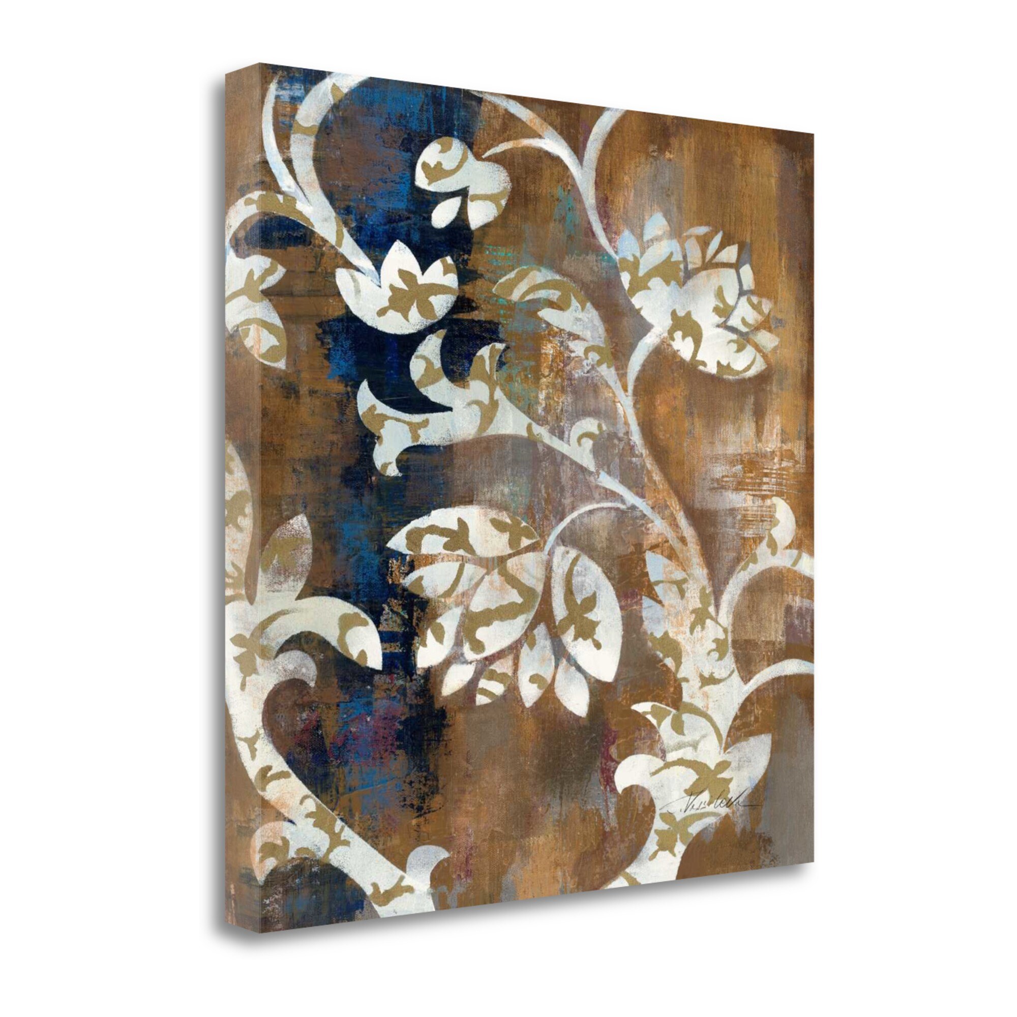 Tangletown Fine Art 20-in H x 20-in W Floral Print on Canvas in the ...