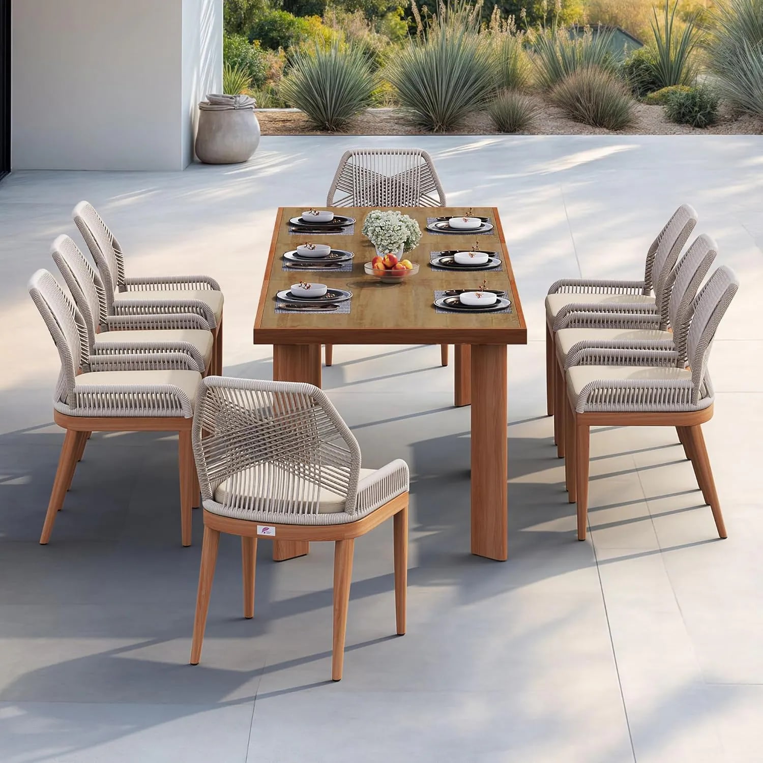 PURPLE LEAF LS06-DS09-SKS-250-1 Patio-Dining-Sets - View #15