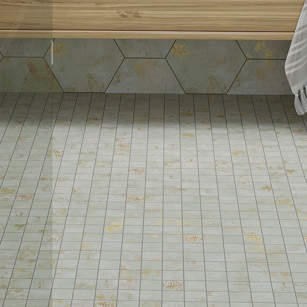 Apollo Tile ROC88GRNMOSA Ceramic-Tile - View #6