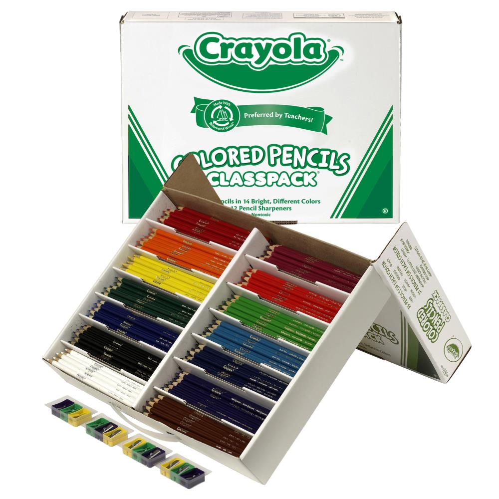 3 packs of Crayola Erasable Colored Pencils, 12 Non-Toxic, Pre